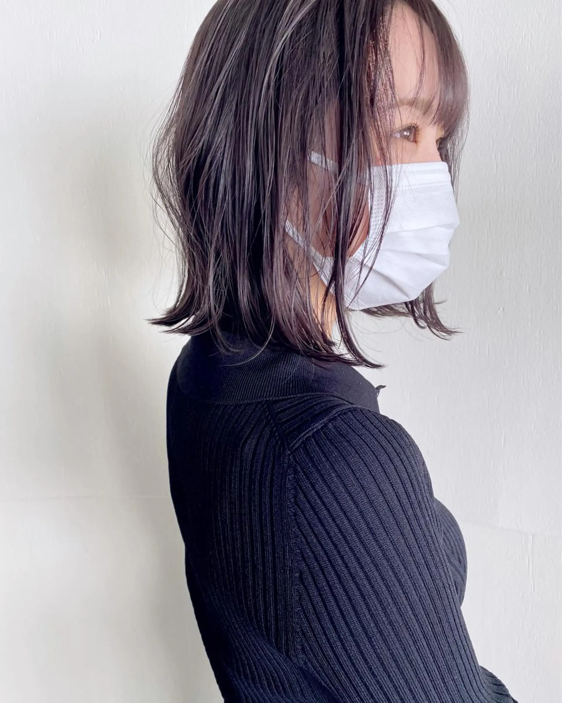 ミディアム カラー カット ヘアカラー トリートメント LOVESTOIKE 堂本のヘアスタイル
