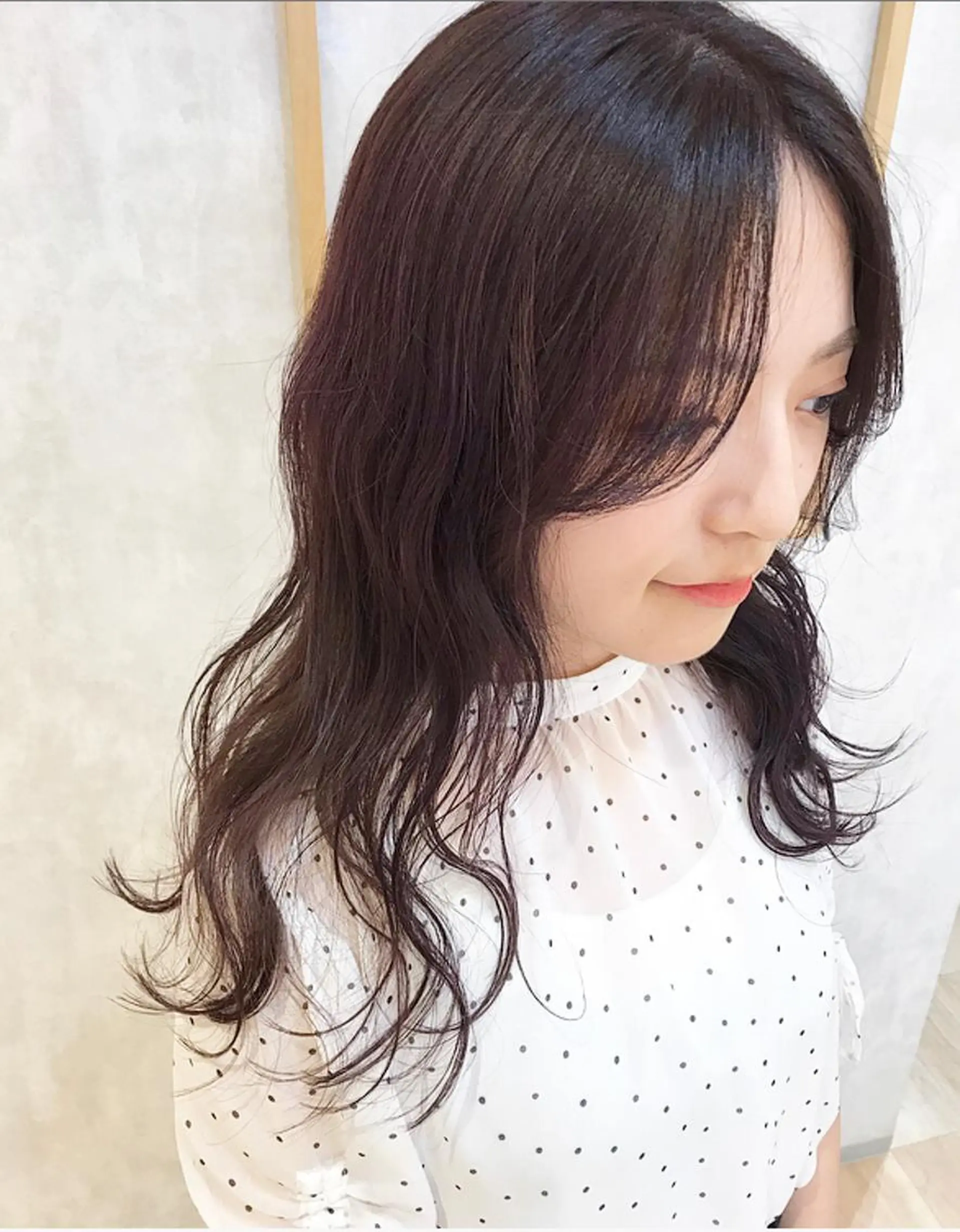 ロング ヘアカラー トリートメント 河田 海陽のヘアスタイル