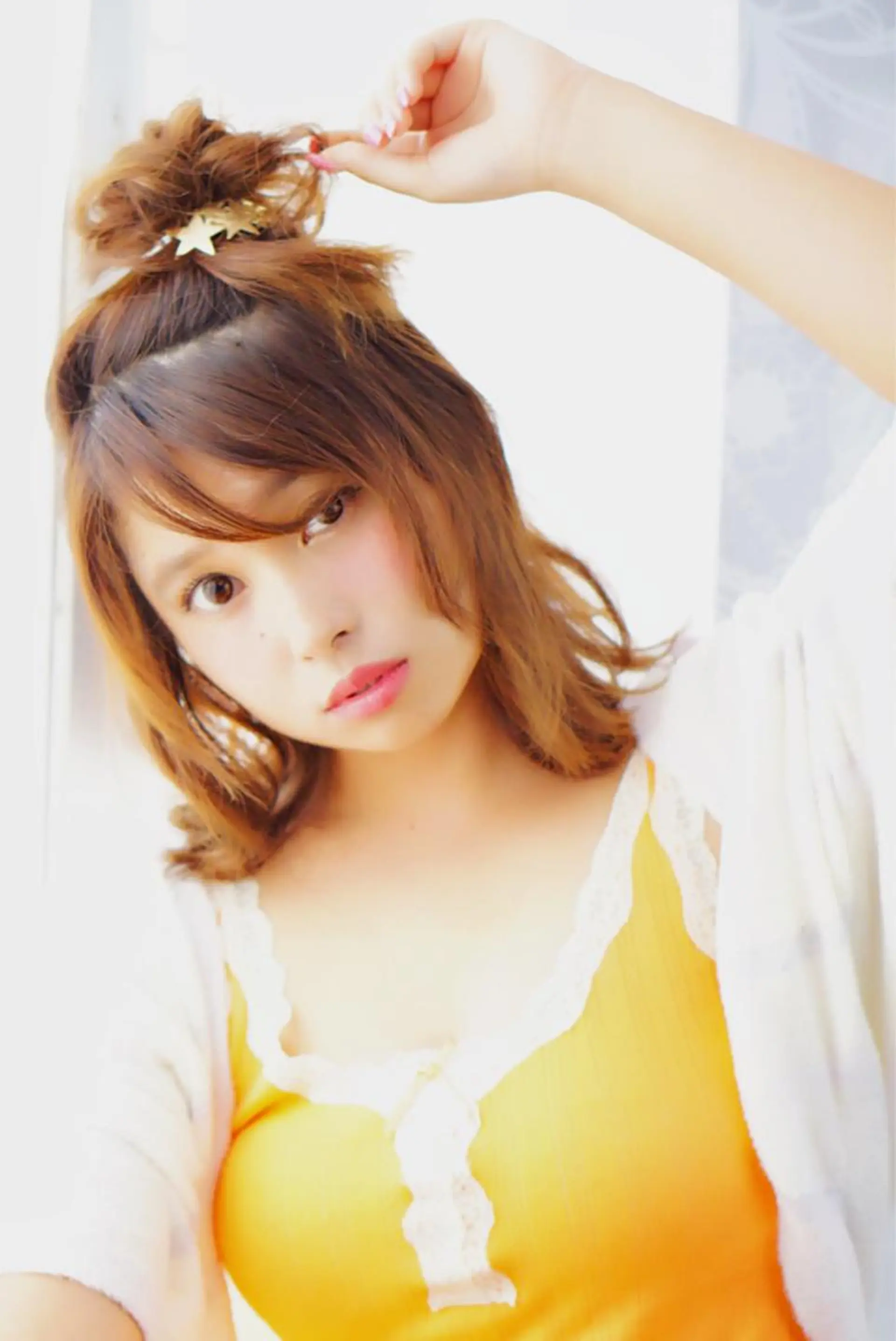 ヘアアレンジ お団子ヘア 松木 信也のヘアスタイル