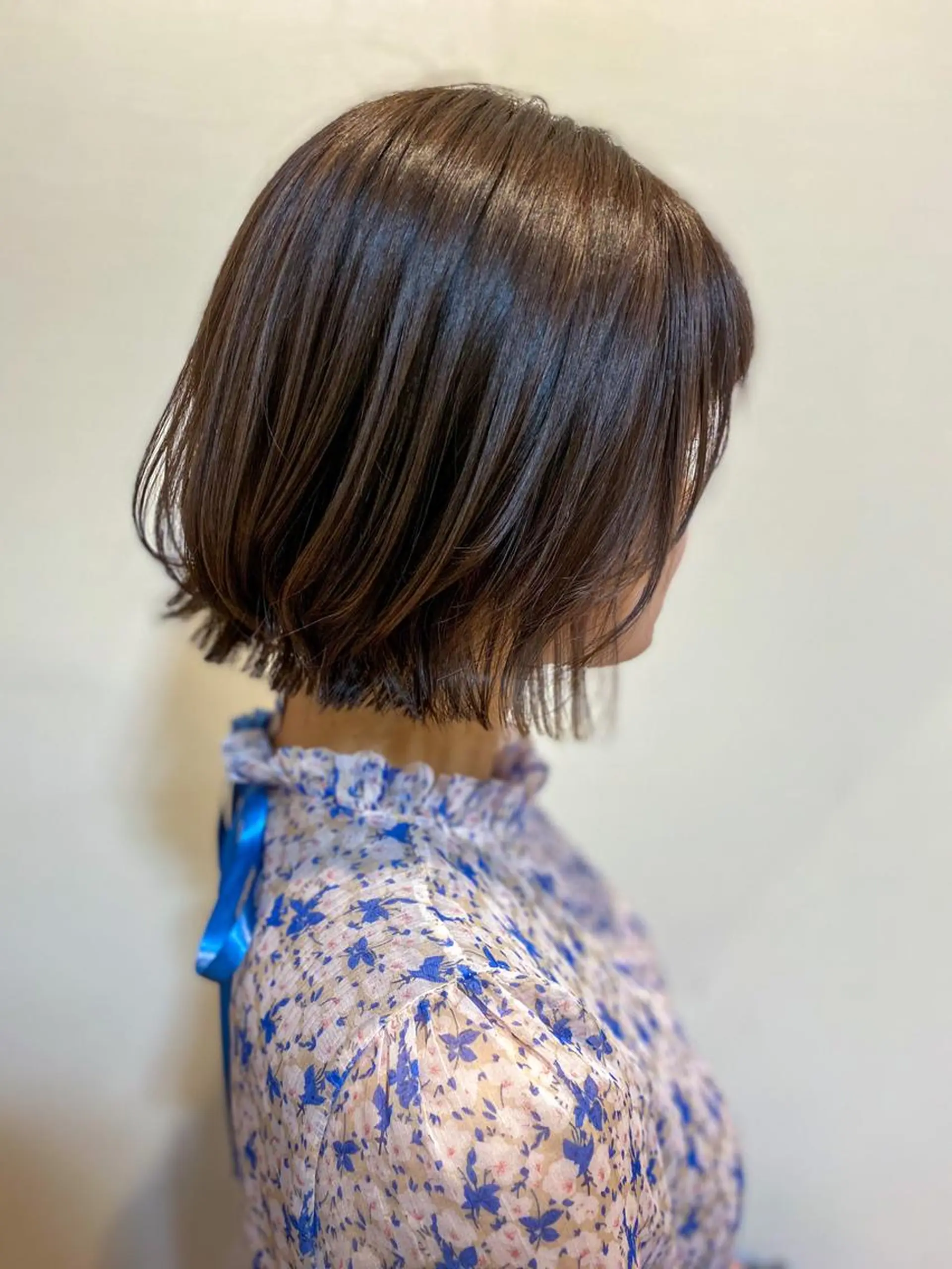 ミディアム カラー カット ヘアカラー トリートメント ✴︎ヒラガカナ✴︎ ECLAT HAIRのヘアスタイル