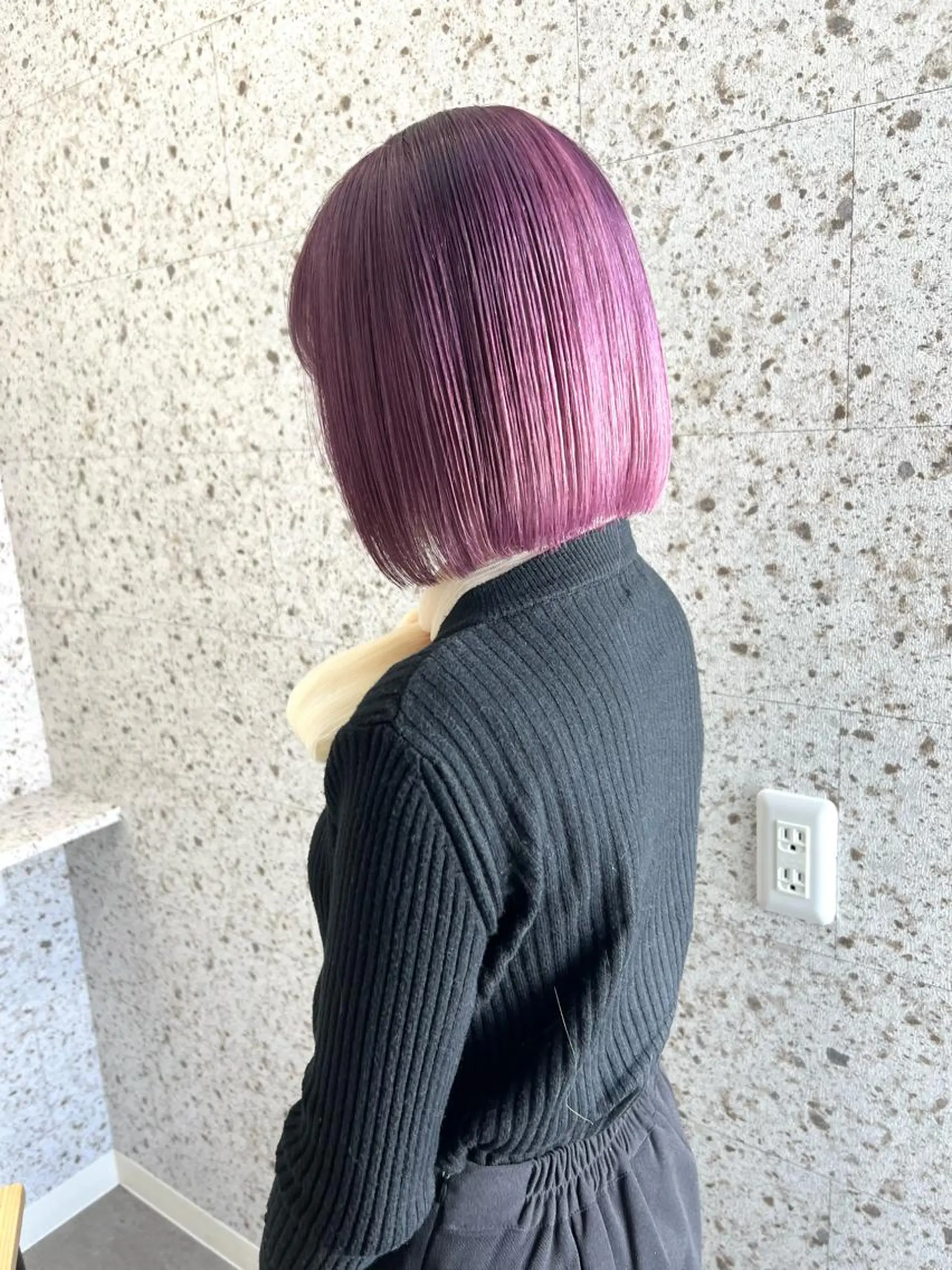 ミディアム カラー バレイヤージュ ブリーチ ケアブリーチ ハイライトカラー インナーカラー ヘアカラー トリートメント lani 天神大名/ブリーチのヘアスタイル