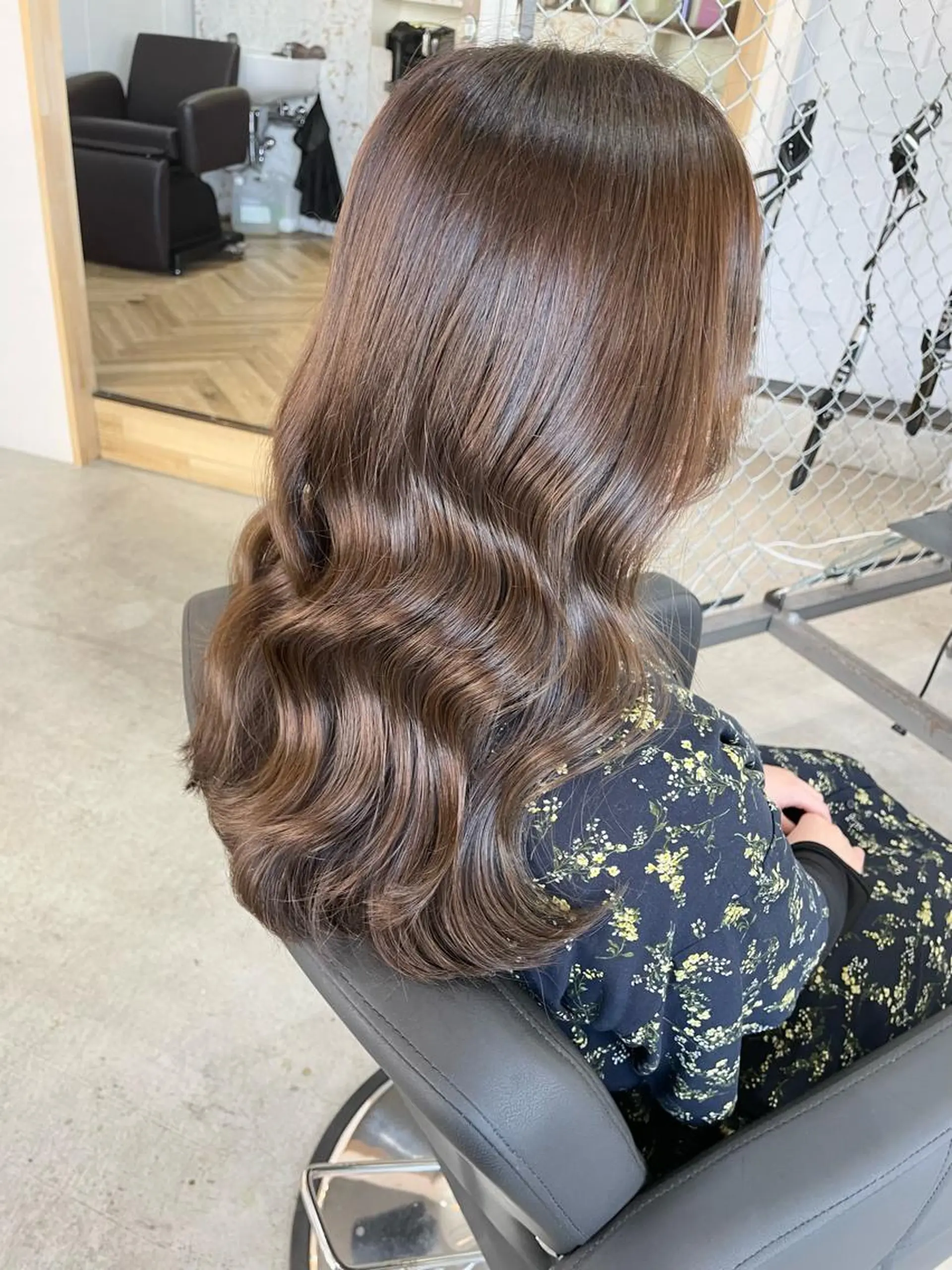 セミロング カラー カット ヘアカラー トリートメント Agu  hair you所属・♡ yumaのヘアスタイル