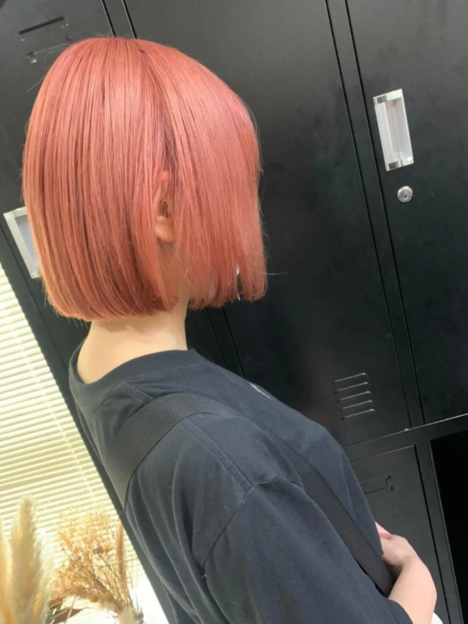 ショート カラー ヘアアレンジ キッズ アディクシーカラー バレイヤージュ ミストバング ベージュカラー 黒髪 カラー特化サロン梅田 Eir茶屋町/山下のヘアスタイル