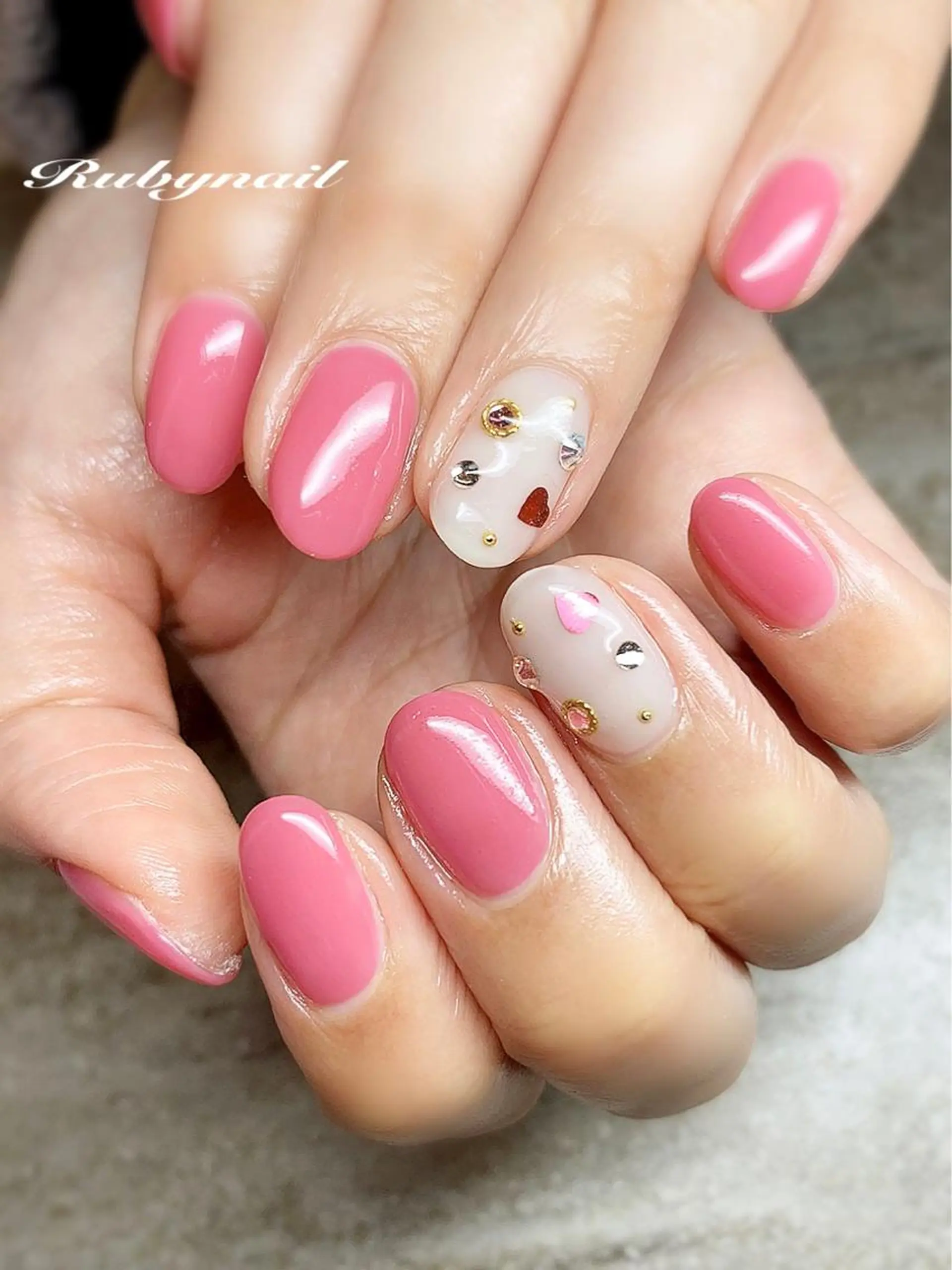 ネイル バレンタイン Rubynail所属・プライベートサロン Rubynailのネイルデザイン