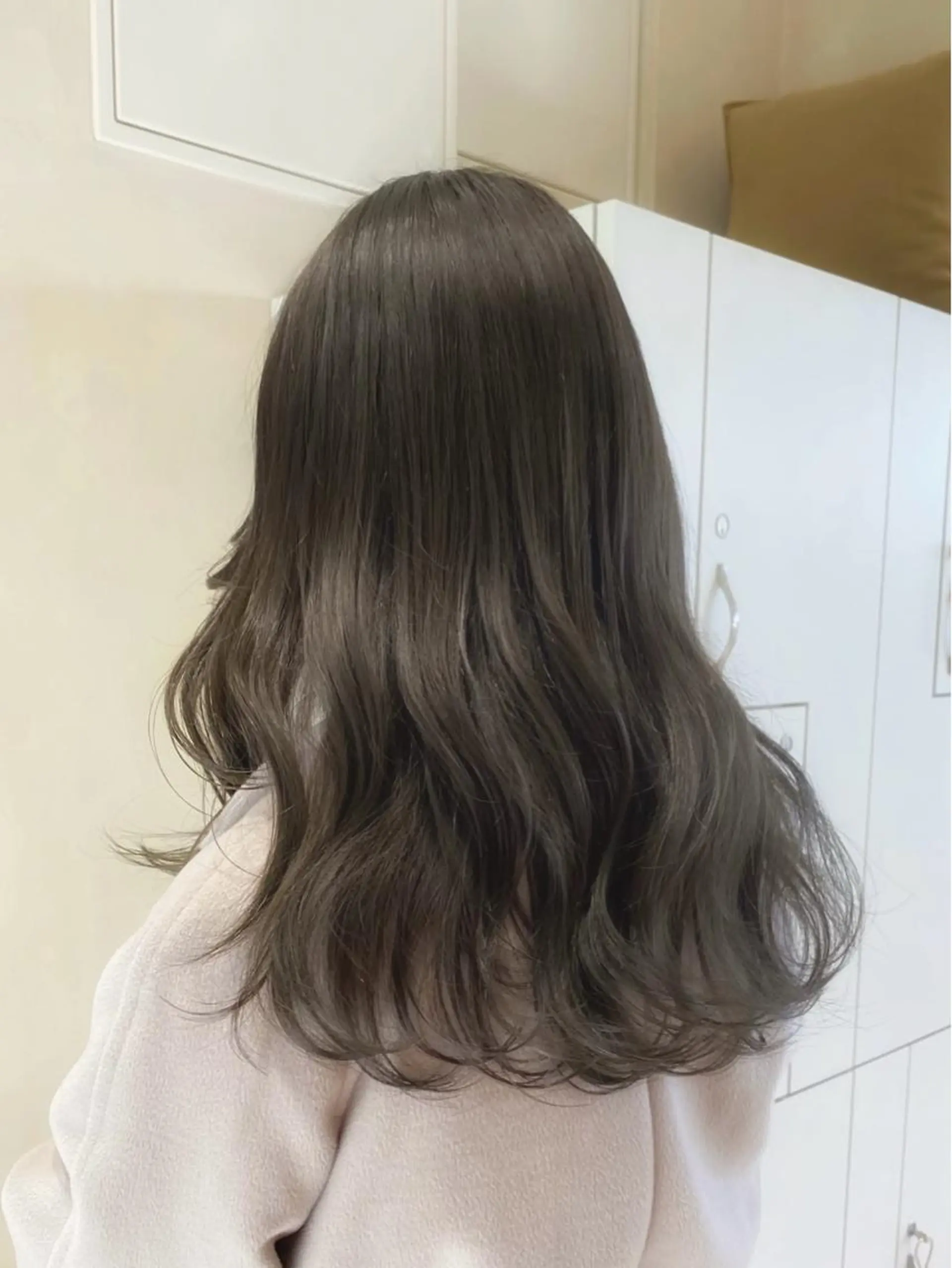 ロング カラー cie所属・ボブ/ミニボブ 透明感カラーkadoのヘアスタイル