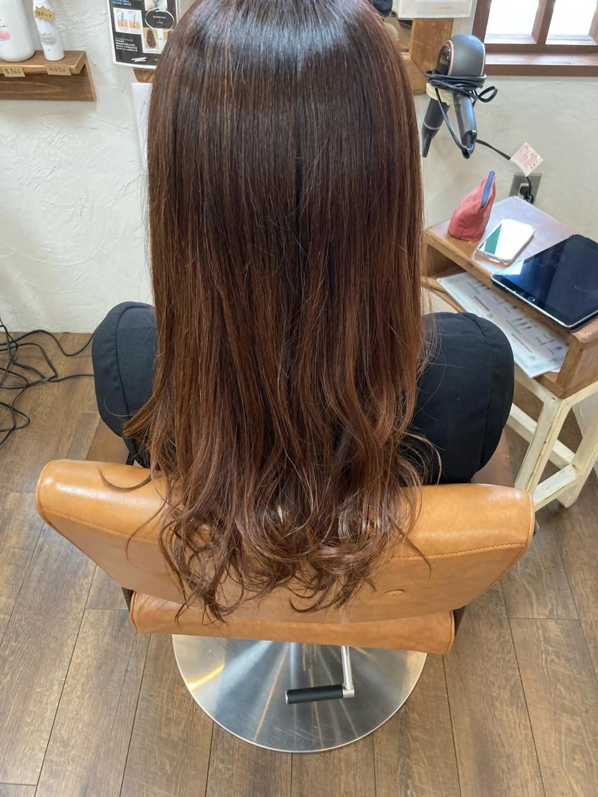 ロング カラー 木 村のヘアスタイル