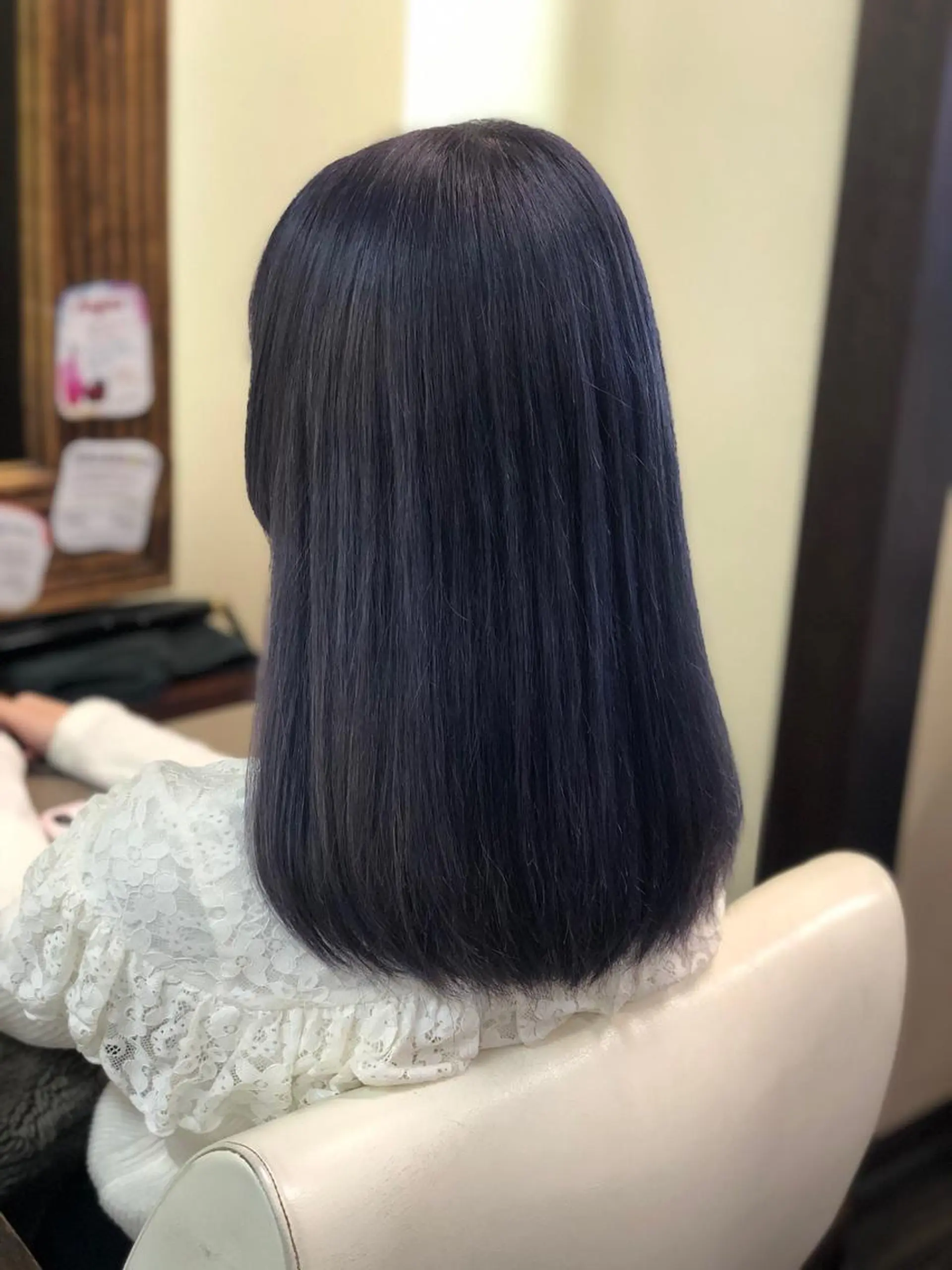 ミディアム カラー ヘアアレンジ ヘアカラー トリートメント 加藤 瑠美のヘアスタイル