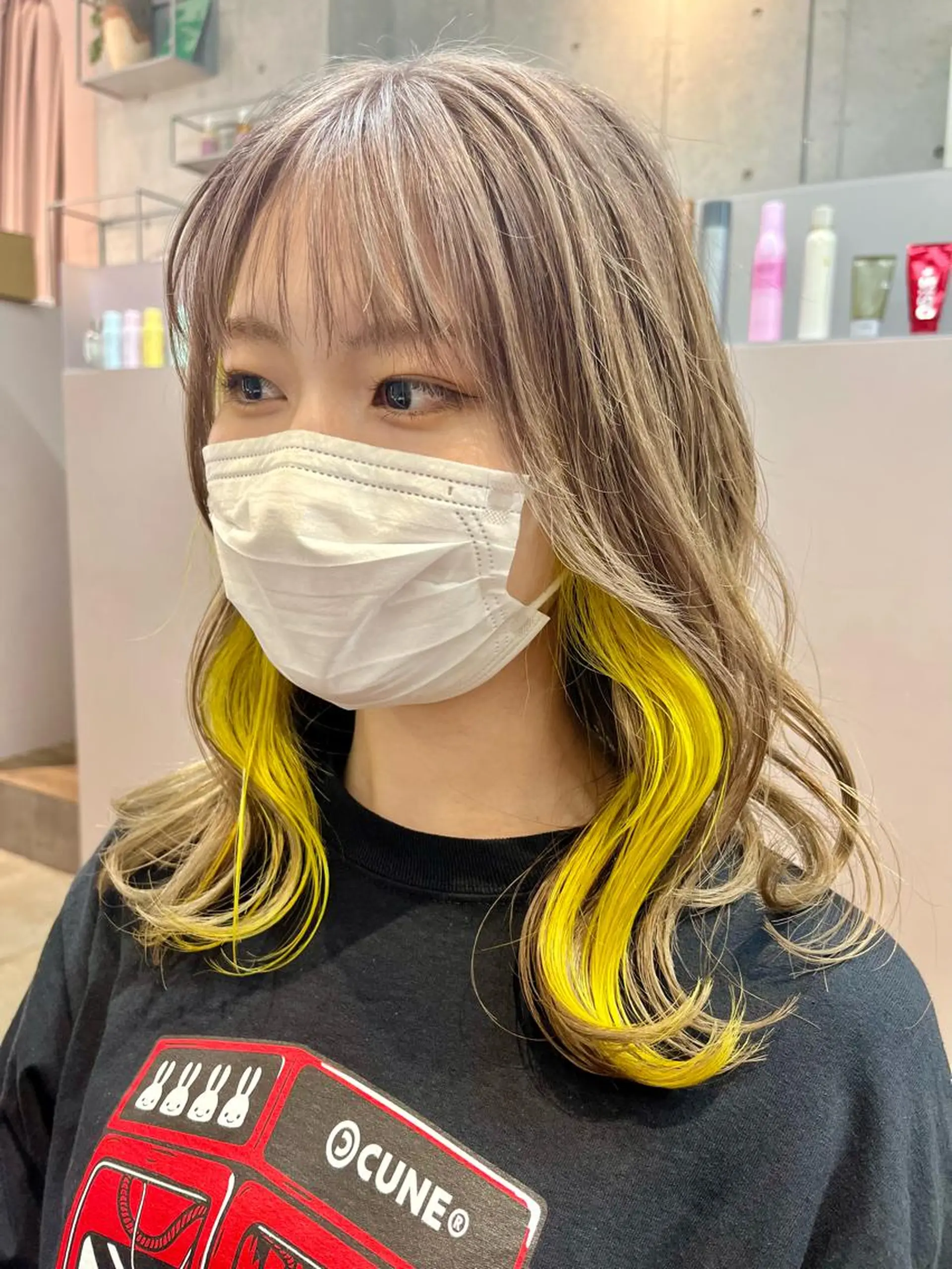 ロング カラー カット ヘアカラー 🍊🍊COコ かぢあおい🍊🍊のヘアスタイル