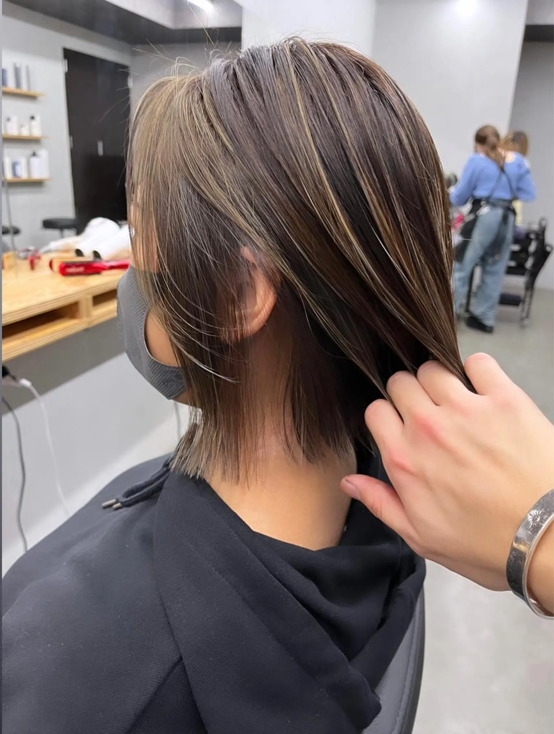 ショート カラー ハイライトカラー ハイライト メンズ支持率NO.1 マサキのヘアスタイル