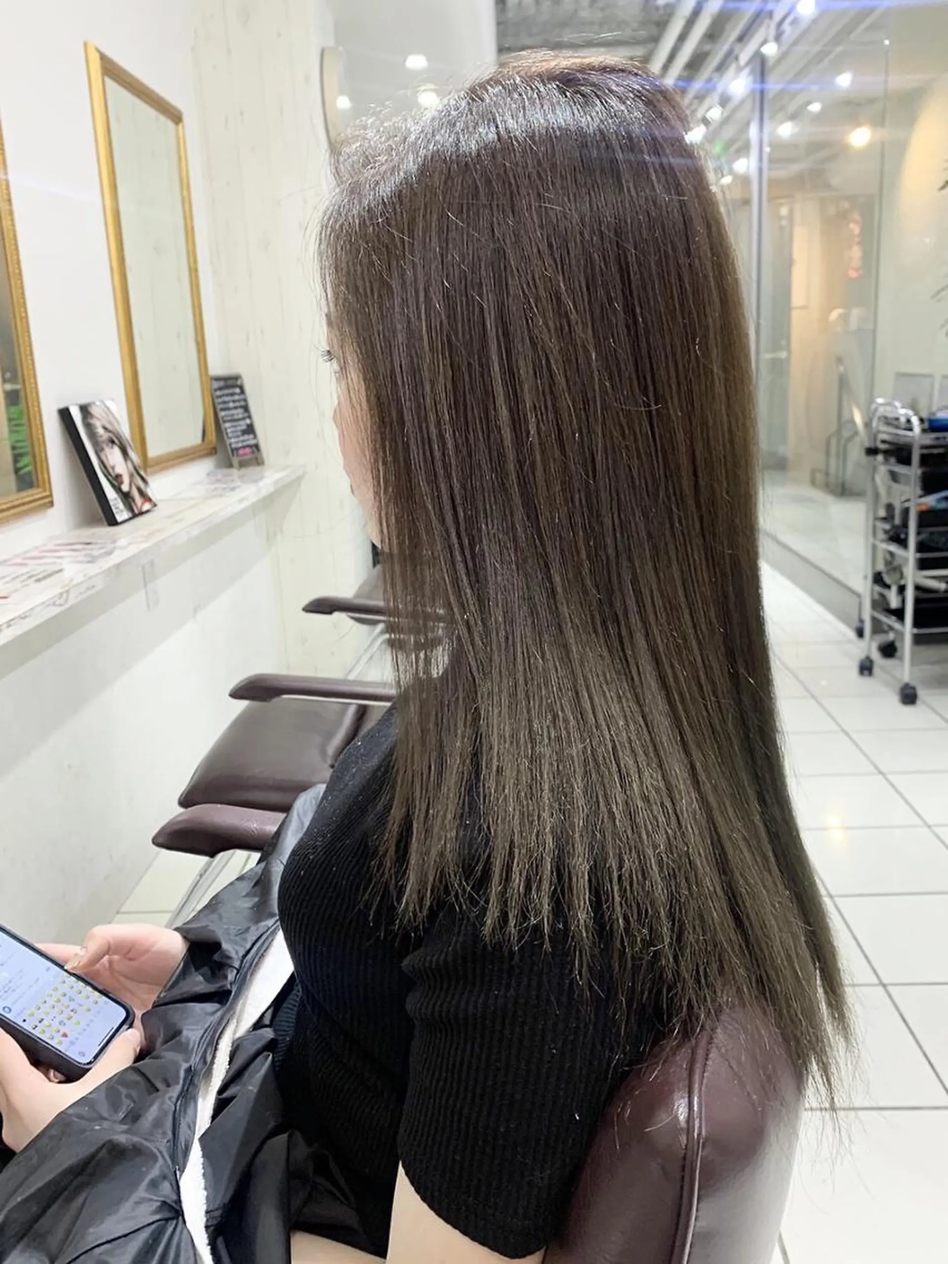 ロング カラー ヘアアレンジ レミーエクステ大阪 Device梅田のヘアスタイル