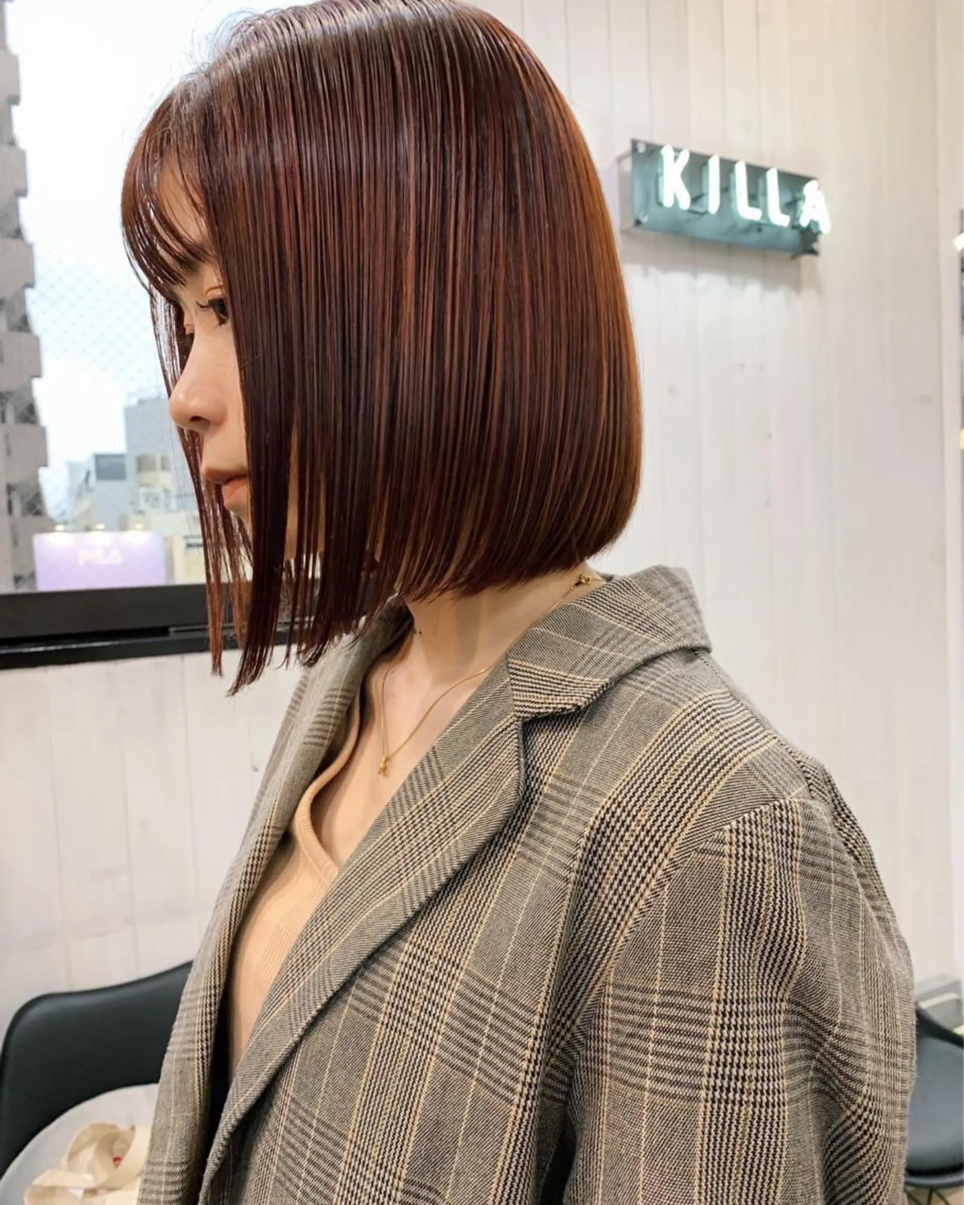 ショート カット ヘアカラー トリートメント ブリーチダブルカラー 【koide】のヘアスタイル