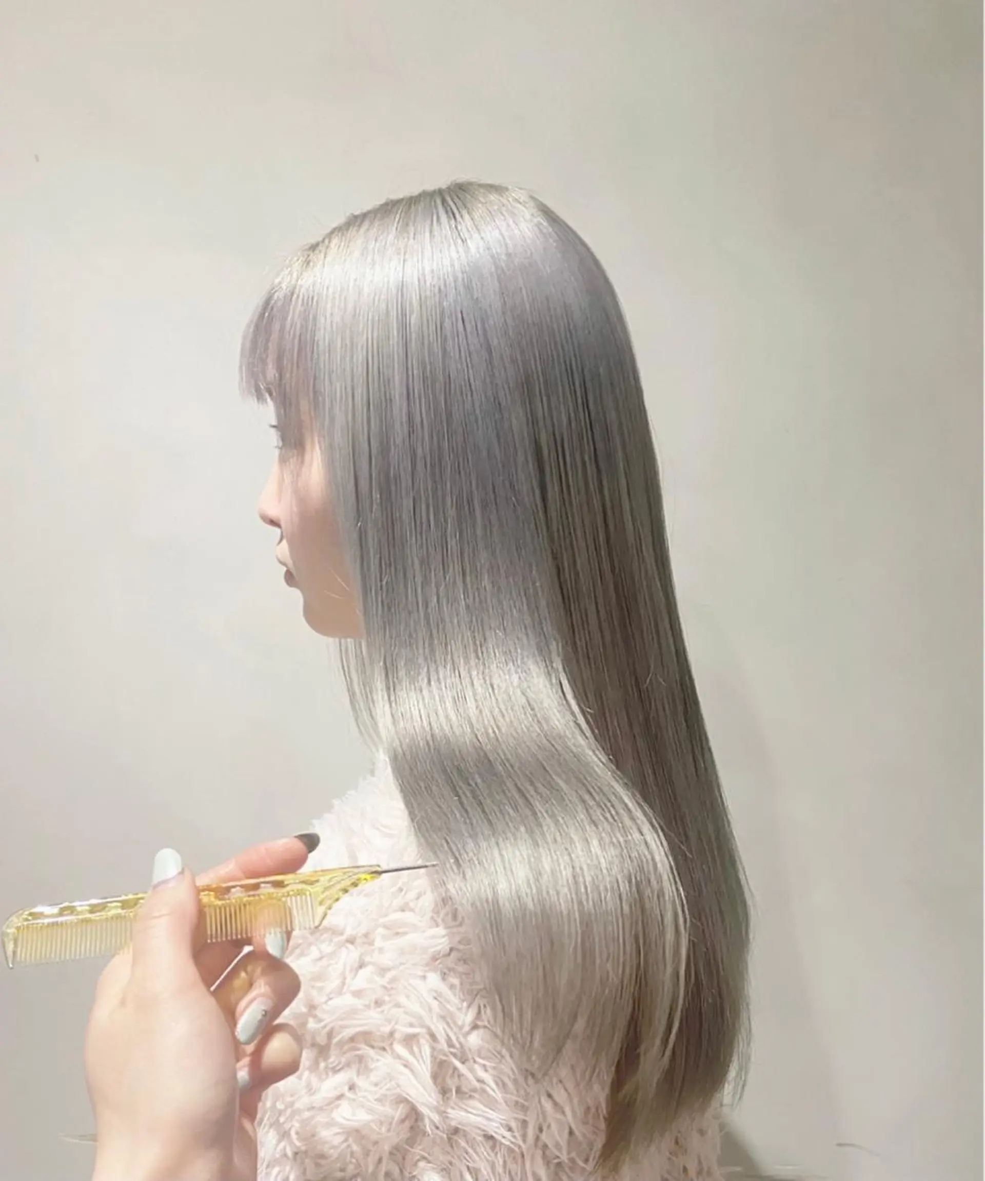 ロング motel所属・モデルや芸能人も通う ✨マンツーマンサロンのヘアスタイル