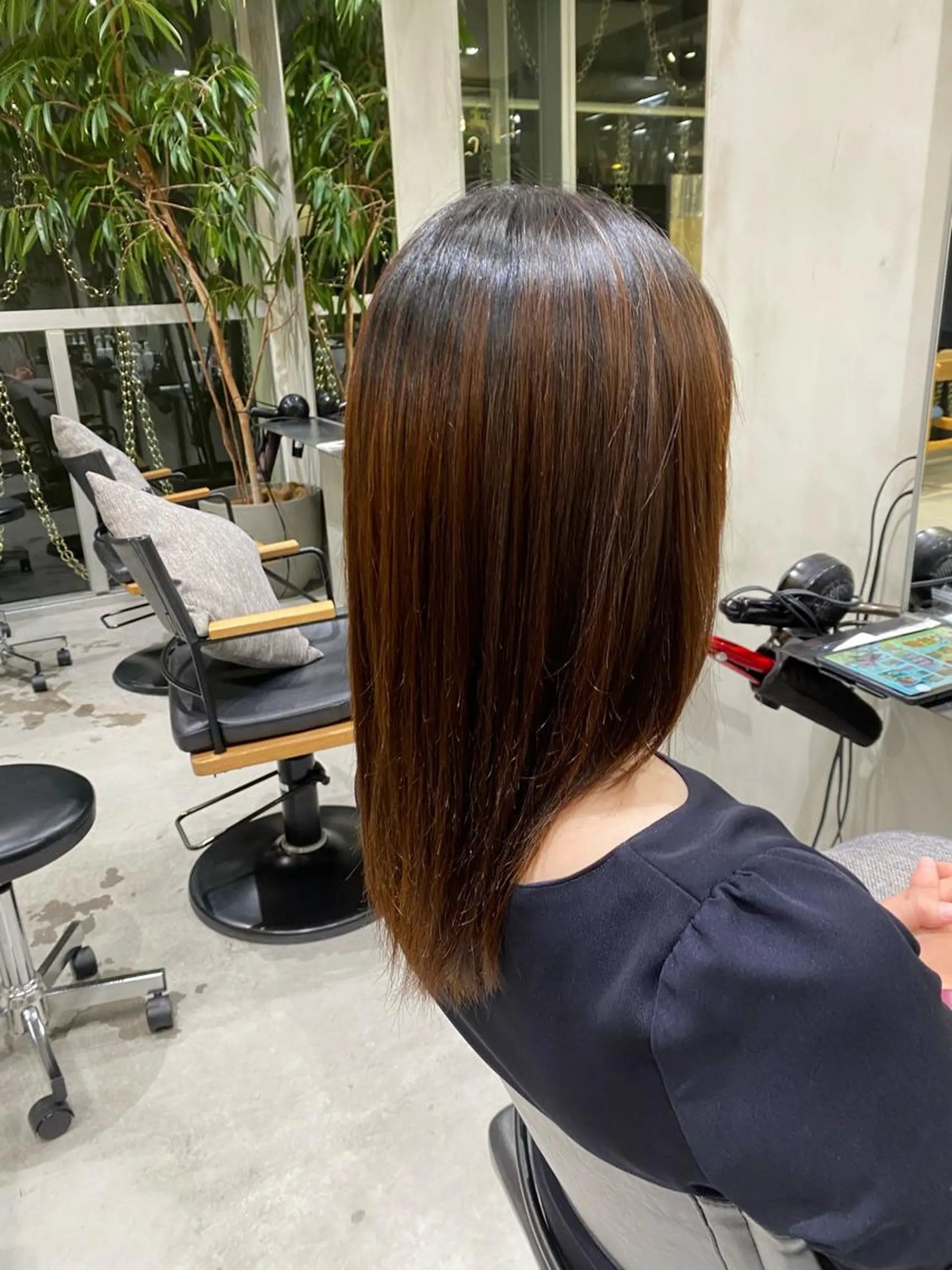 ミディアム パーマ ストレートパーマ 💈メンズパーマ: 似合わせ=こーし💈のヘアスタイル