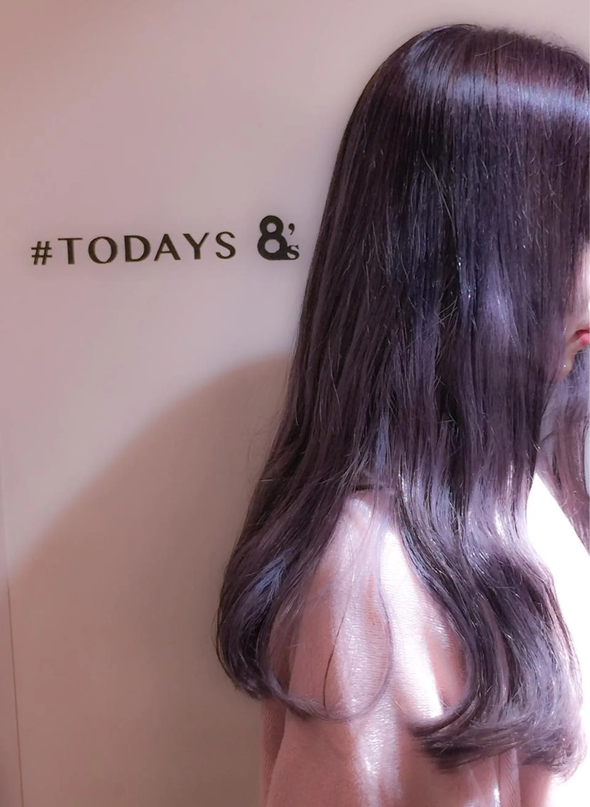 セミロング カラー アッシュ アッシュグレー ラベンダーカラー ラベンダーアッシュ ホワイト&レイヤーカ ットエクステ長畠俊輔のヘアスタイル