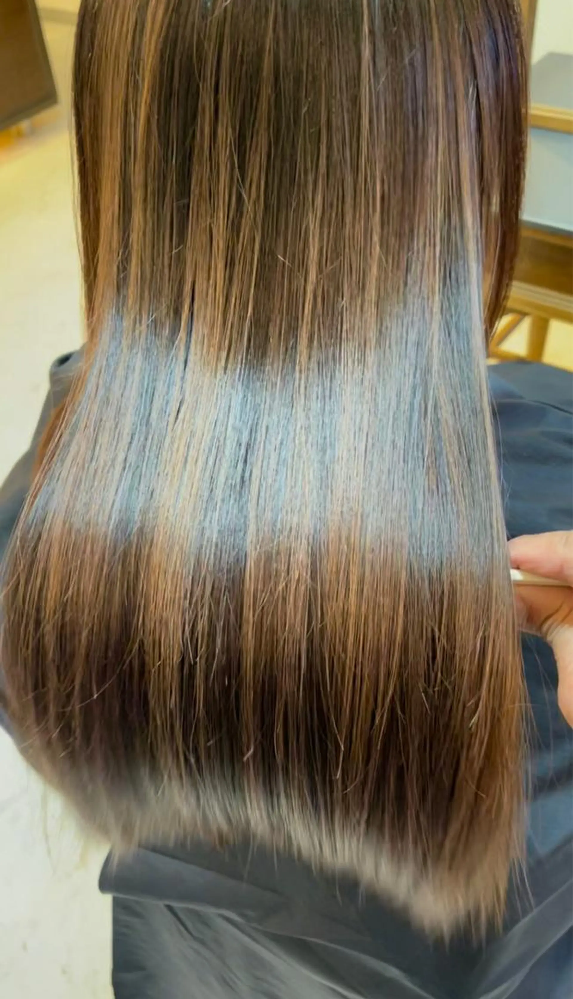 ロング カラー カット ヘアカラー トリートメント MARDI GRAS 蘭丸のヘアスタイル