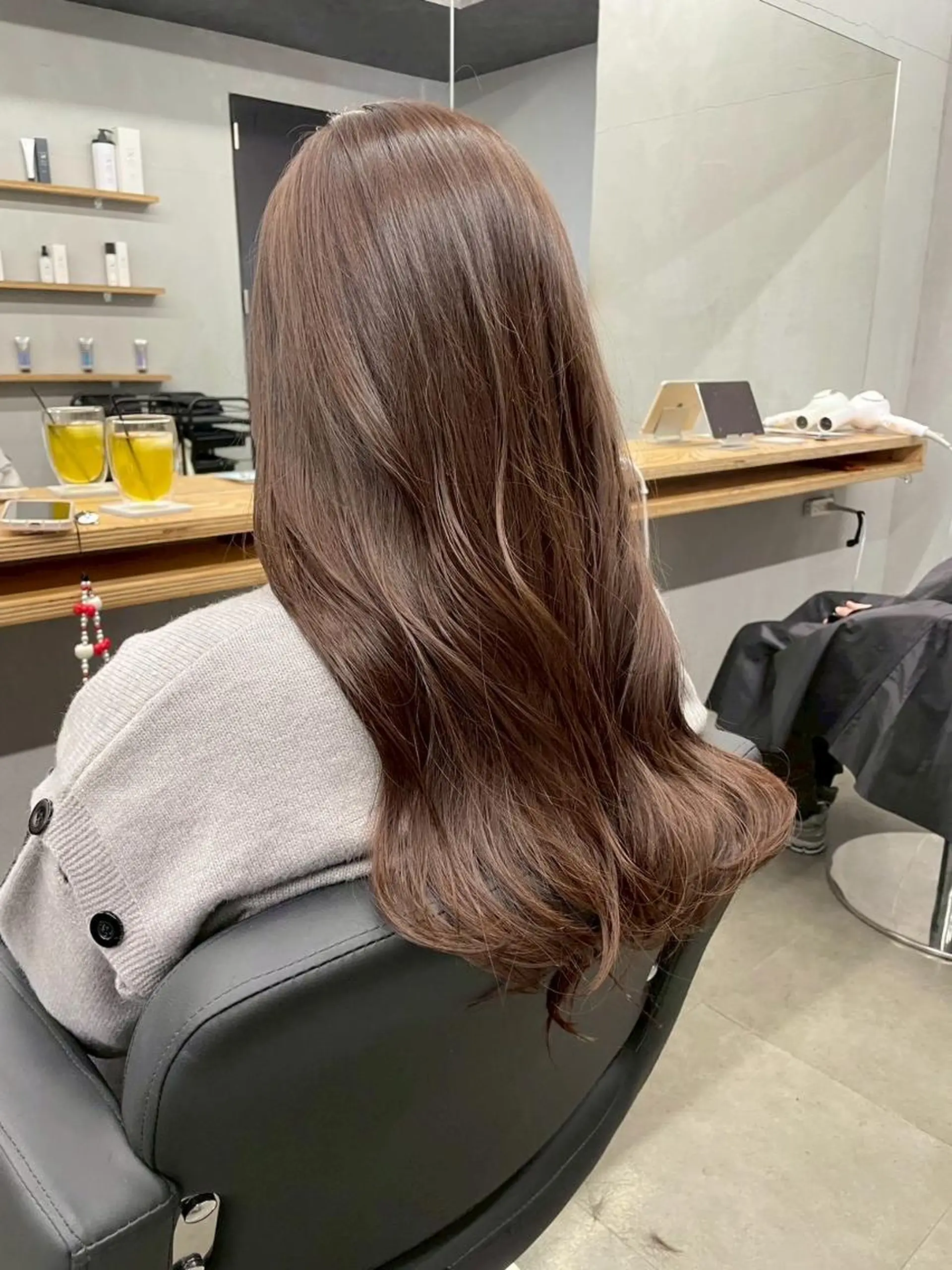 ロング カット ヘアカラー トリートメント N 【エヌ】のヘアスタイル