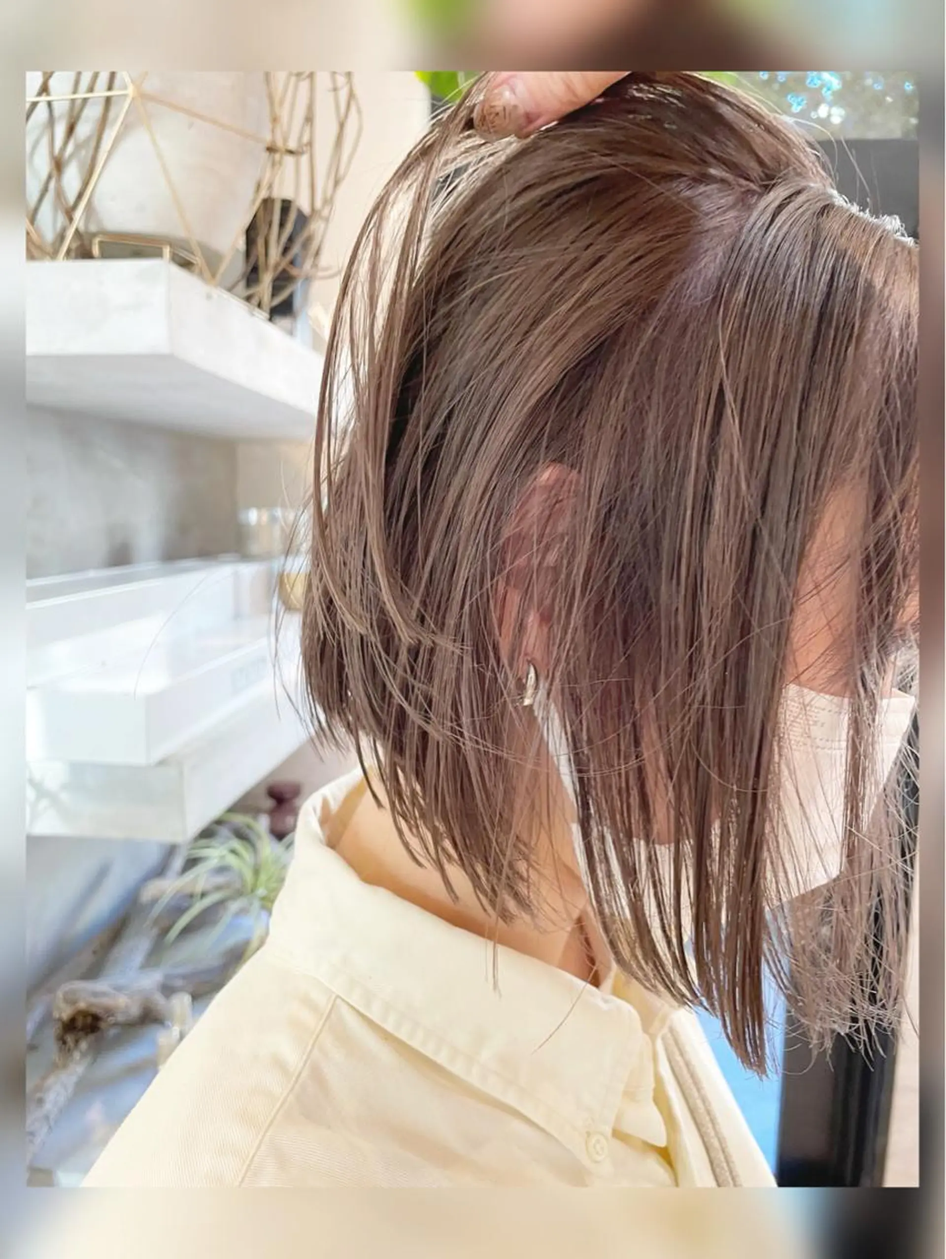ショート カラー カット ヘアカラー トリートメント 🫧透明感ヘア🫧 🧸竹花　彩希🧸のヘアスタイル