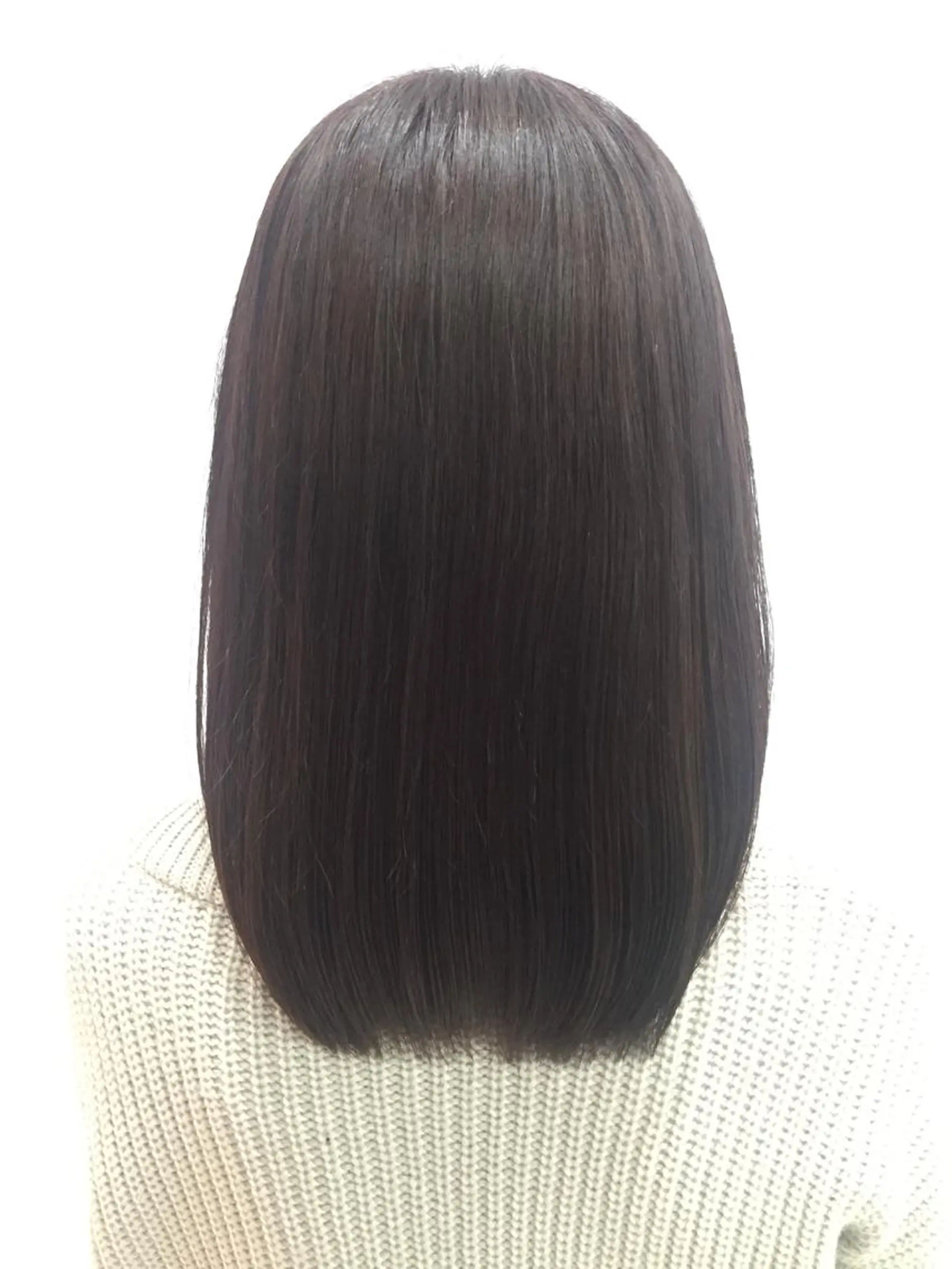 ミディアム 佐山 聖玲奈のヘアスタイル