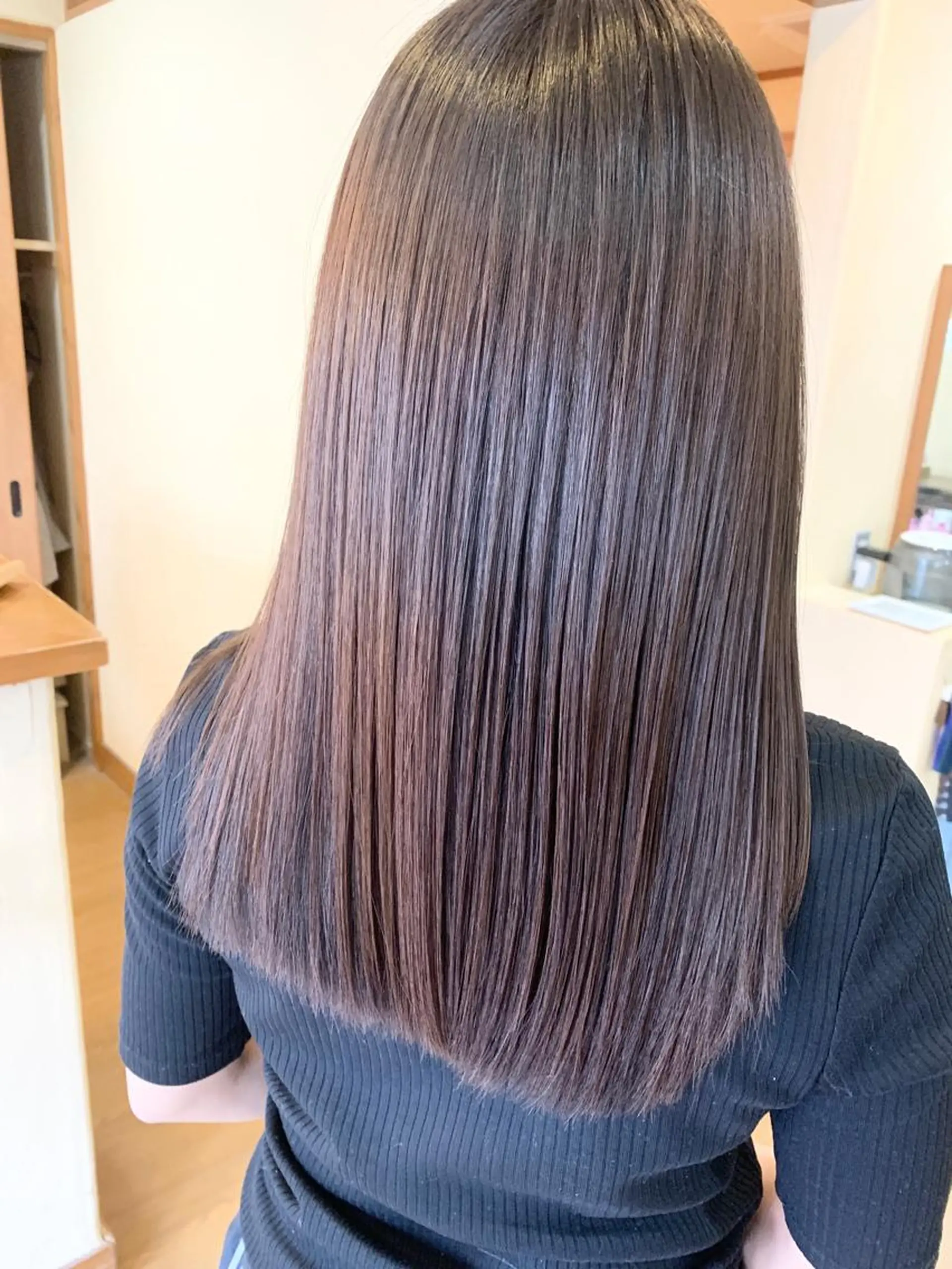 ロング 縮毛矯正 清光 泰之のヘアスタイル