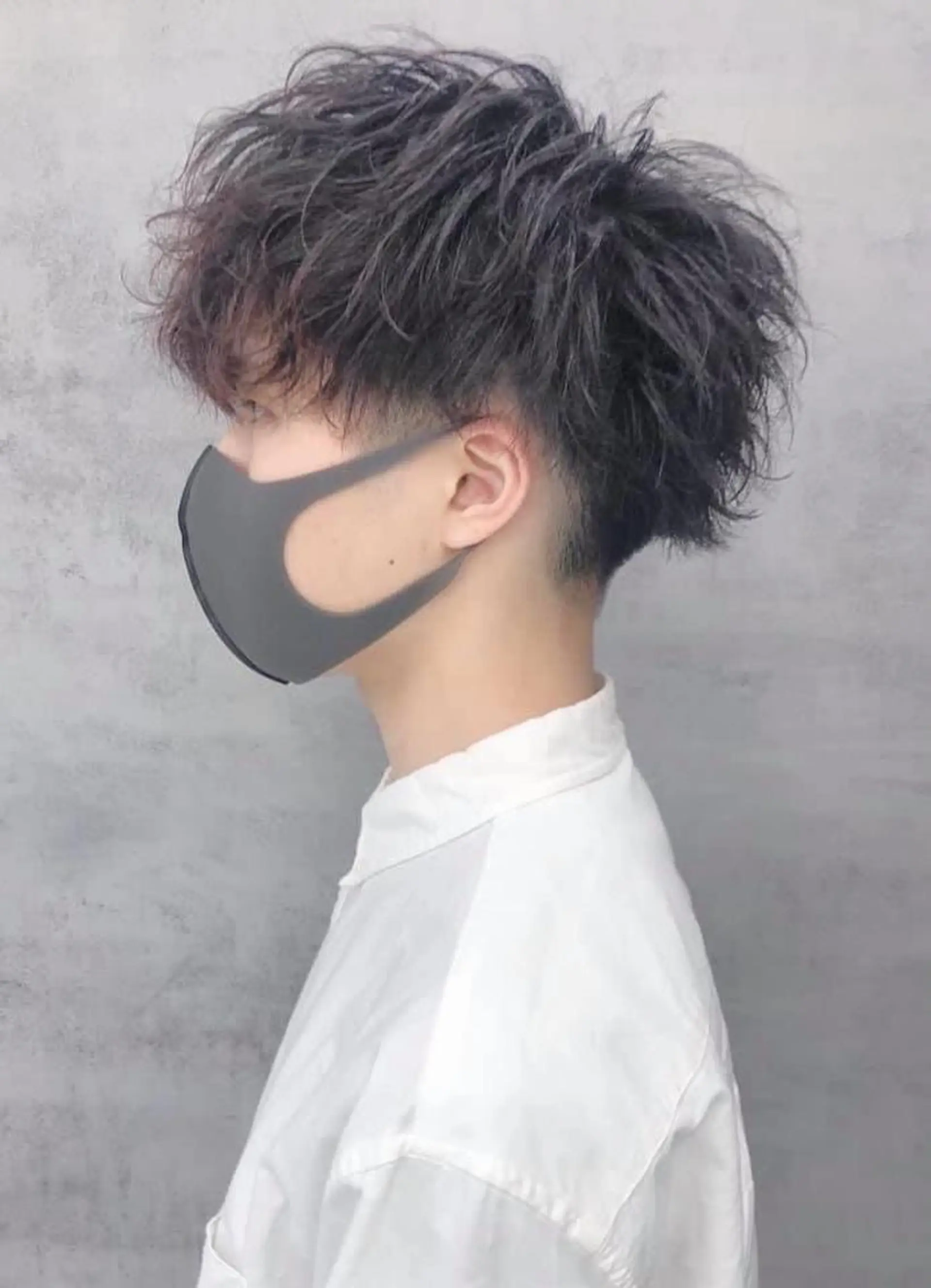 カラー パーマ メンズ メンズパーマ 髪質改善🫧ベージュ 椙山 響のヘアスタイル