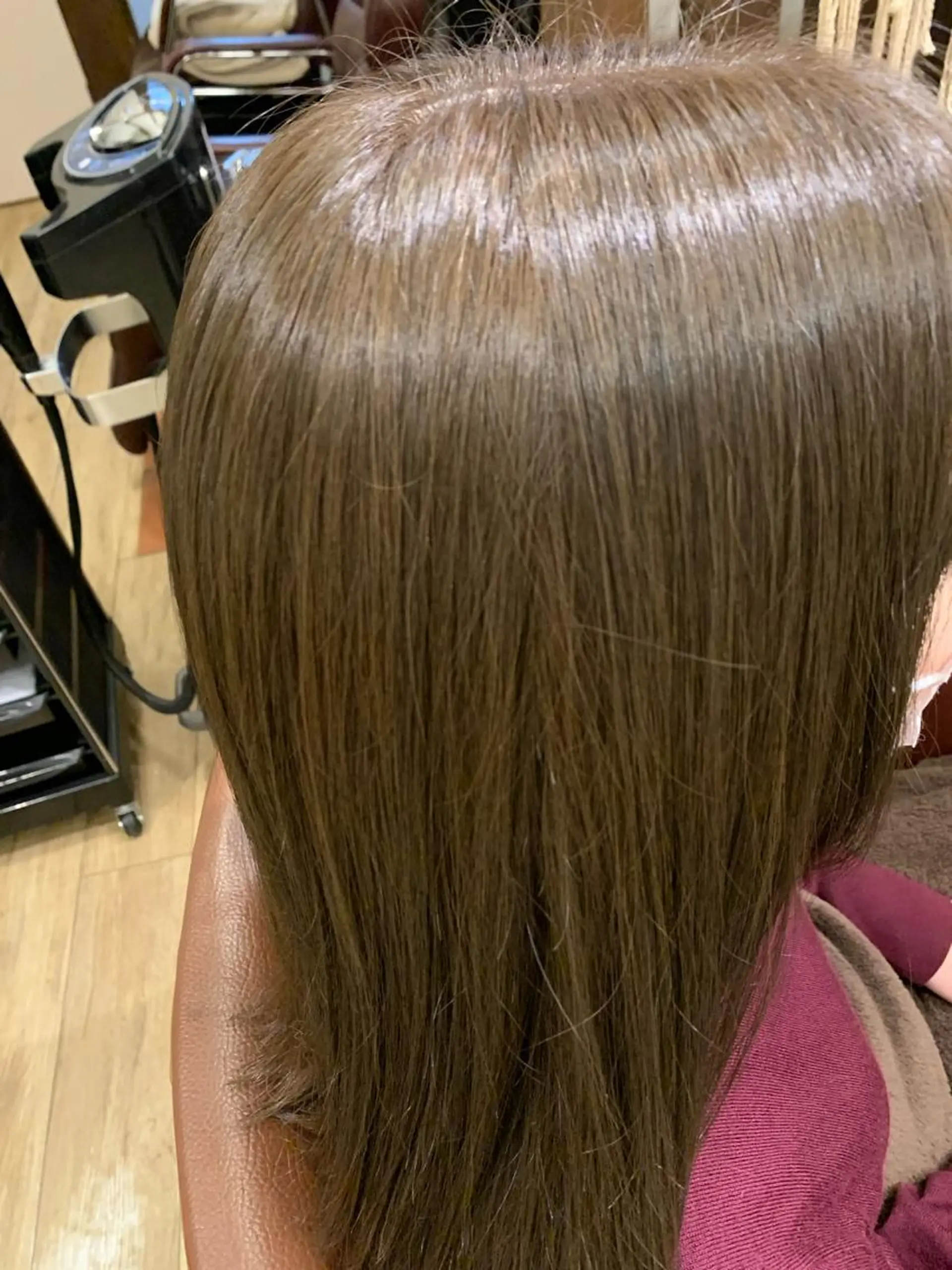 ミディアム カラー 長瀬 遥姫のヘアスタイル