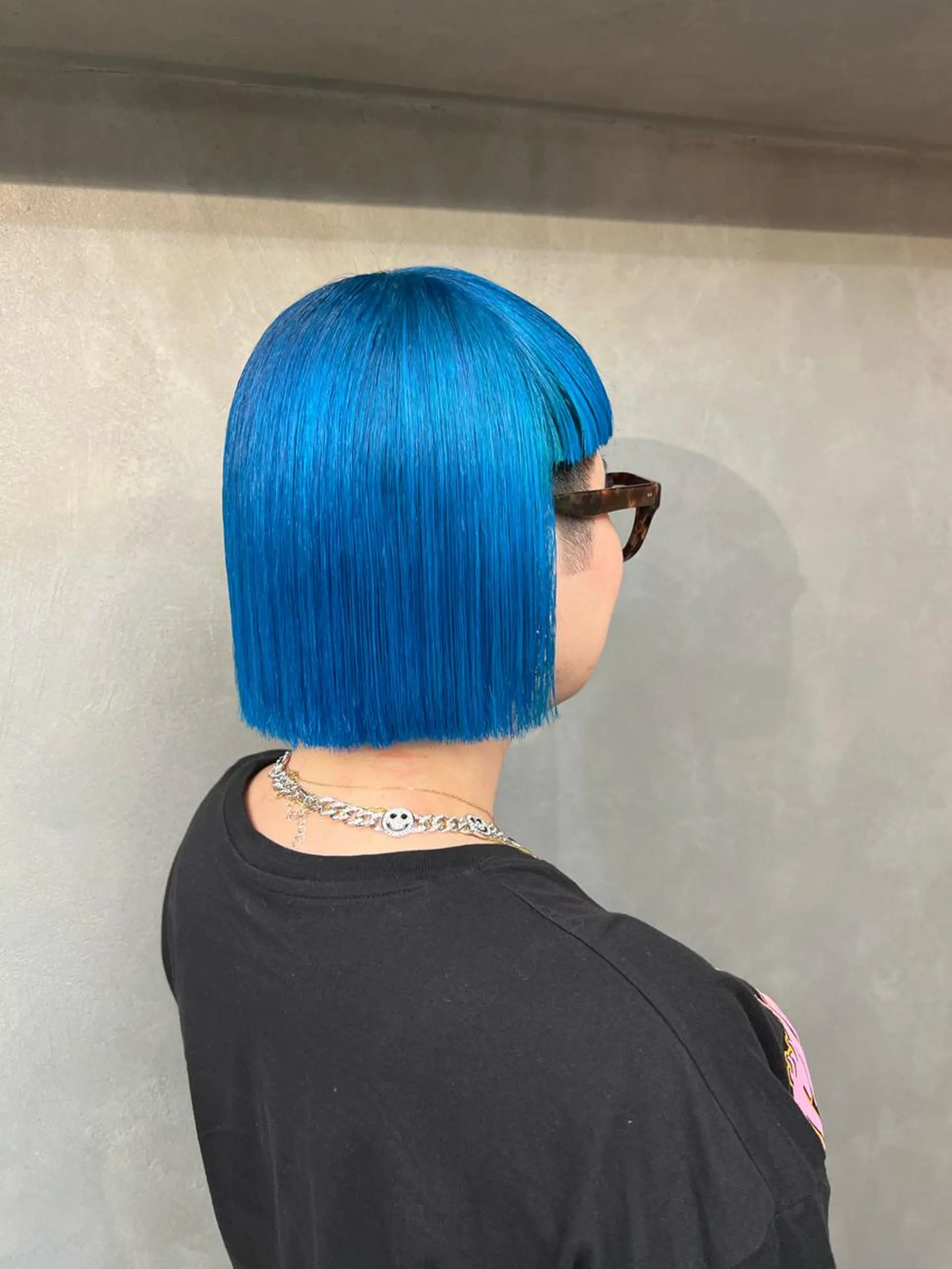 ミディアム ❤️‍🔥シールエク ＋カラー京❤️‍🔥のヘアスタイル