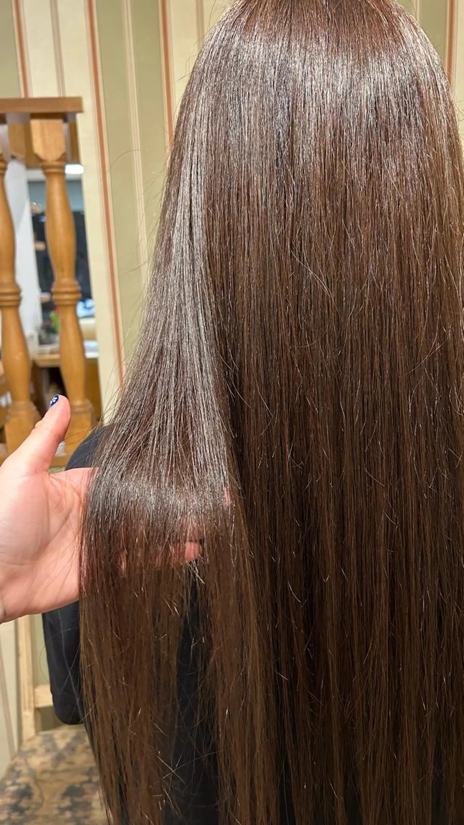 ロング 新潟/万代/レイヤー 韓国風/明間未来のヘアスタイル