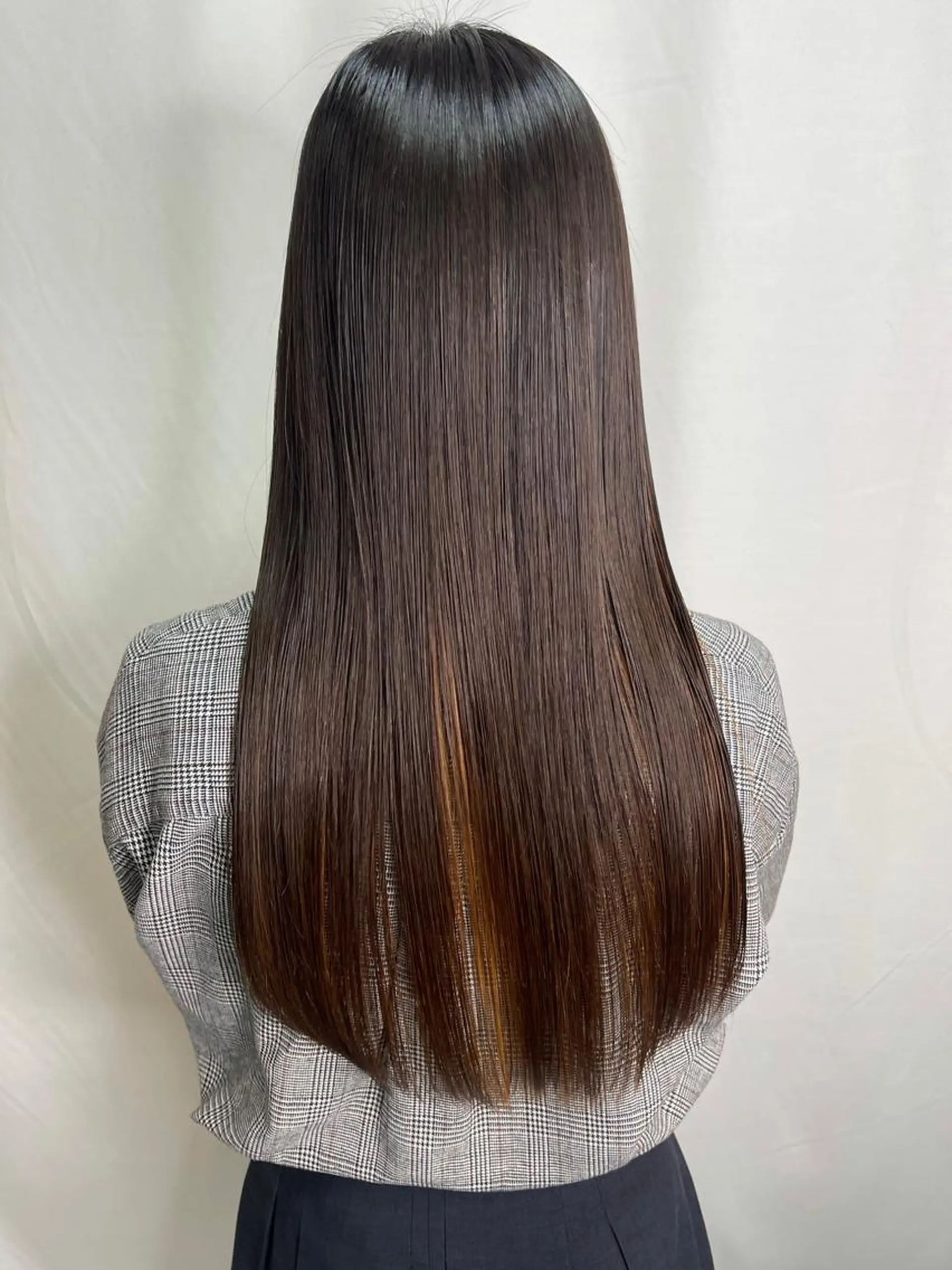 ロング パーマ カット 縮毛矯正 トリートメント 髪質改善/縮毛矯正 /ブリーチ矯正/岡部のヘアスタイル