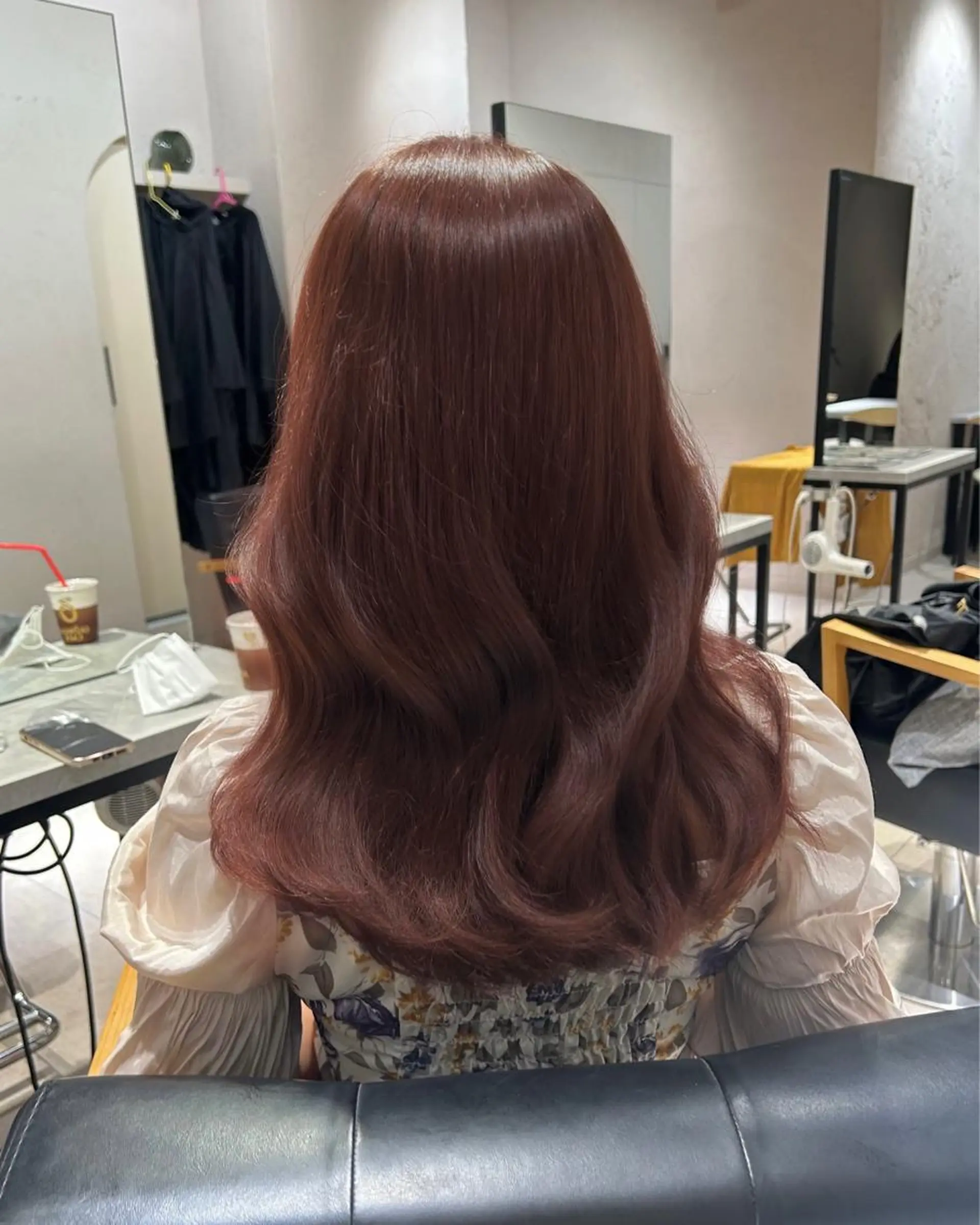 ロング カラー ミディアムヘア Chifumiのヘアスタイル