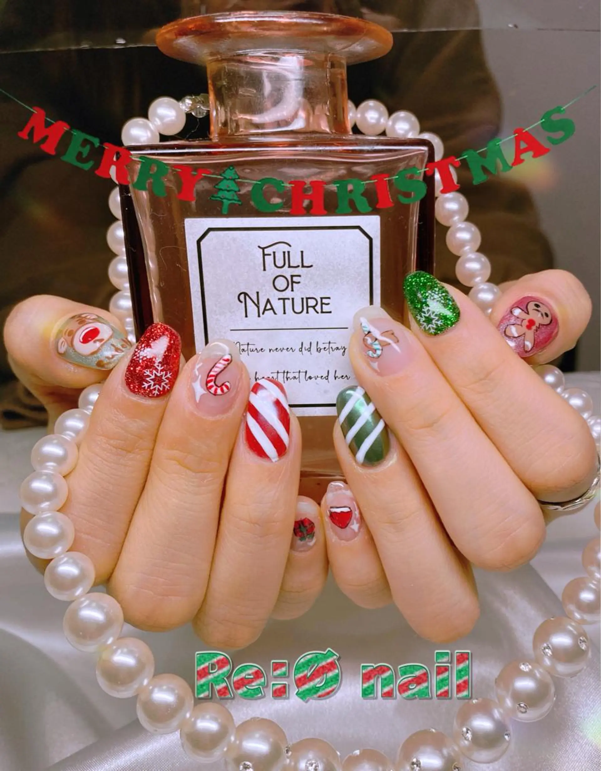ネイル ハンドネイル Re:Ø nail 🩵TSUJIのネイルデザイン