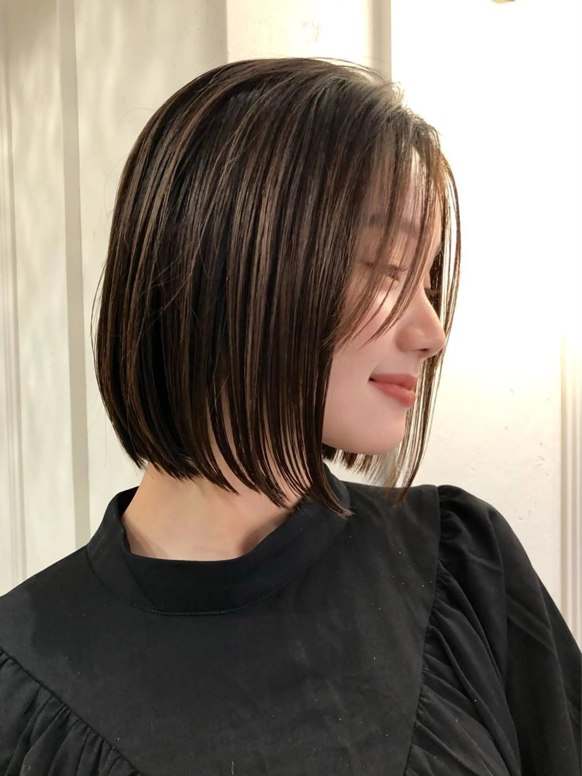 ショート ボブ 本田 奈穂美のヘアスタイル
