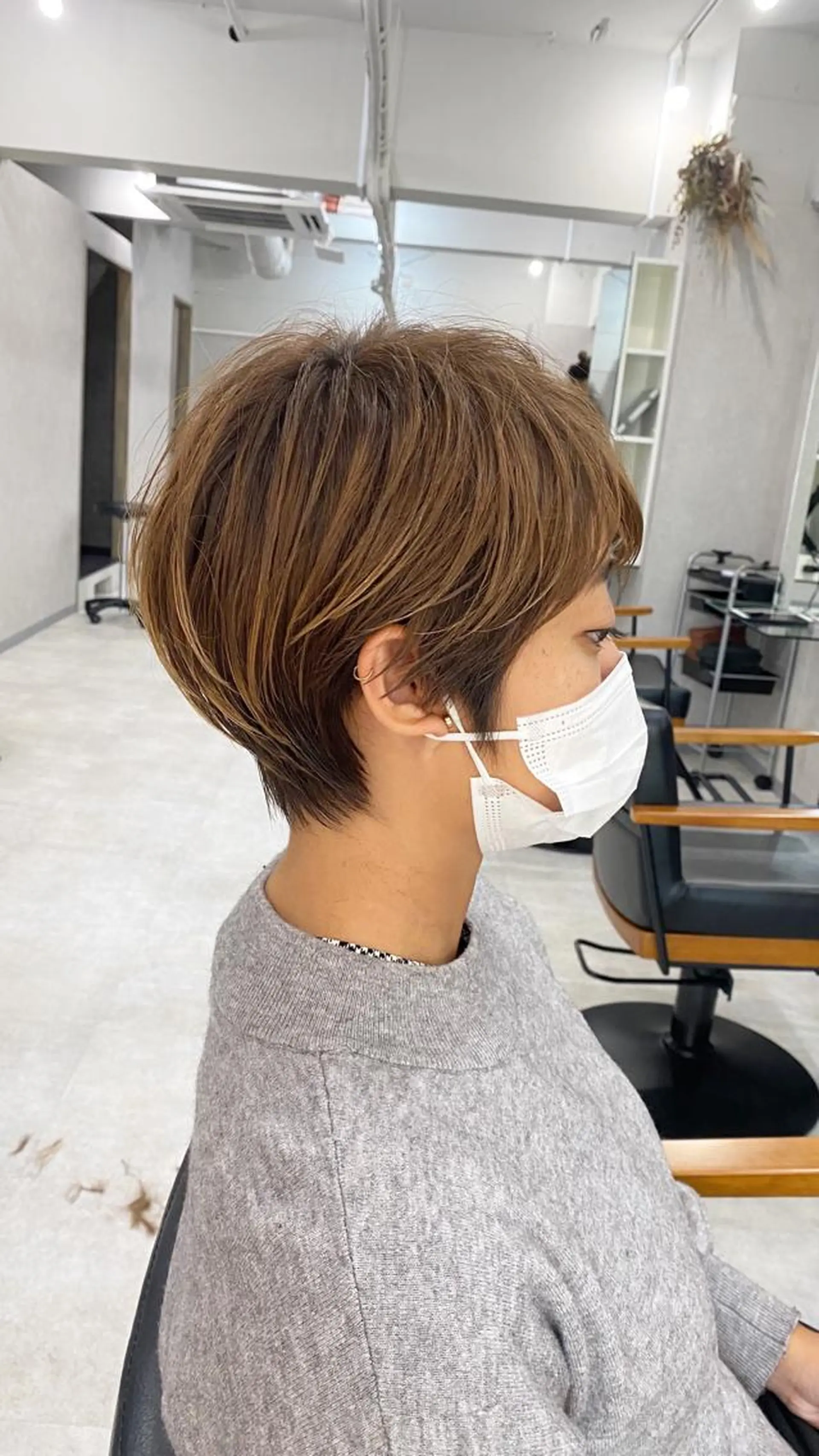ショート ショートヘア カット エリュ所属・⭐️ショート⭐️美髪 矯正⭐️水口陸のヘアスタイル