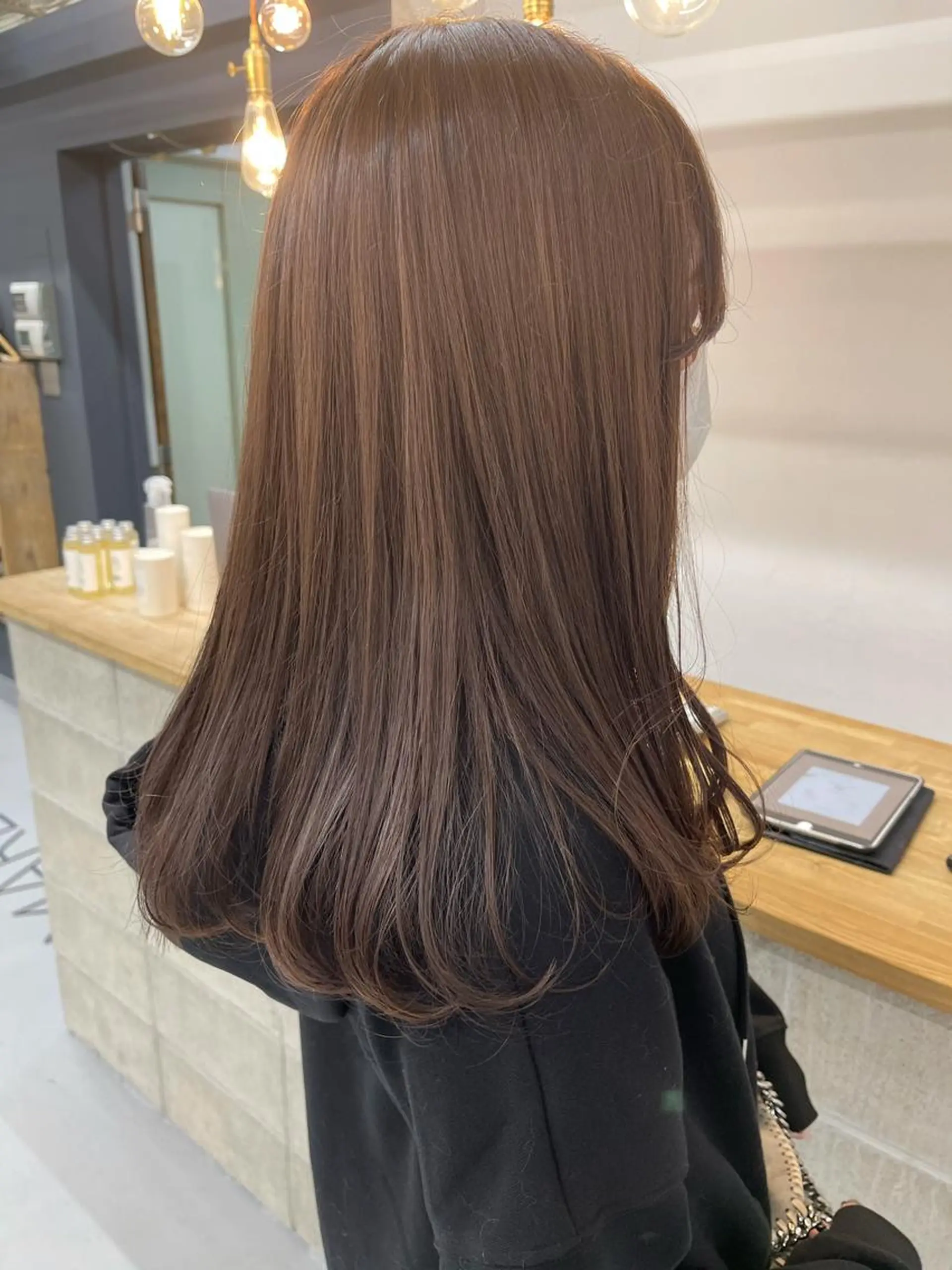 ロング ヘアカラー 森本裕/オーナー/ スパイラルパーマのヘアスタイル