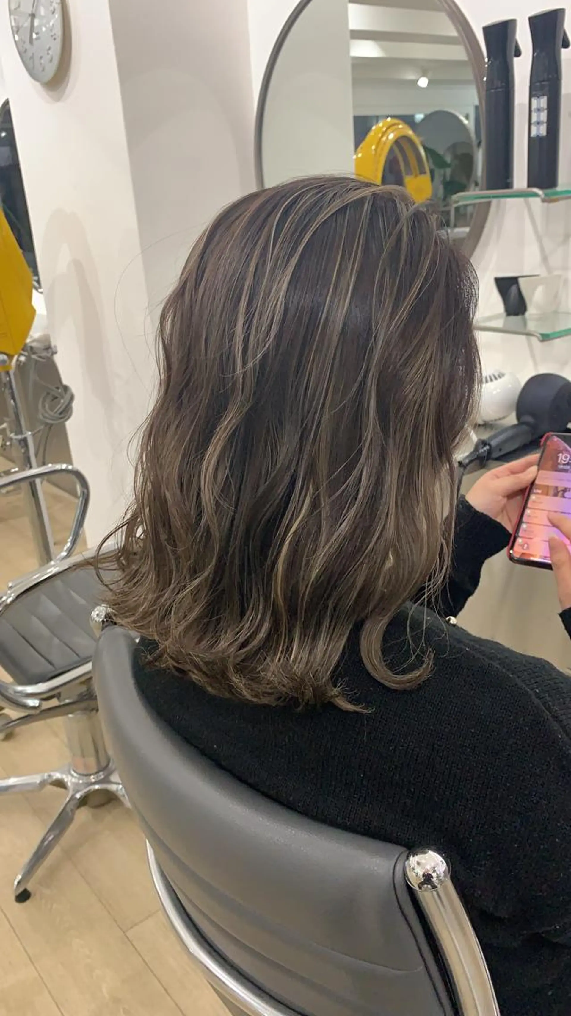 ミディアム カラー Reb_keiji 👑小倉圭司のヘアスタイル