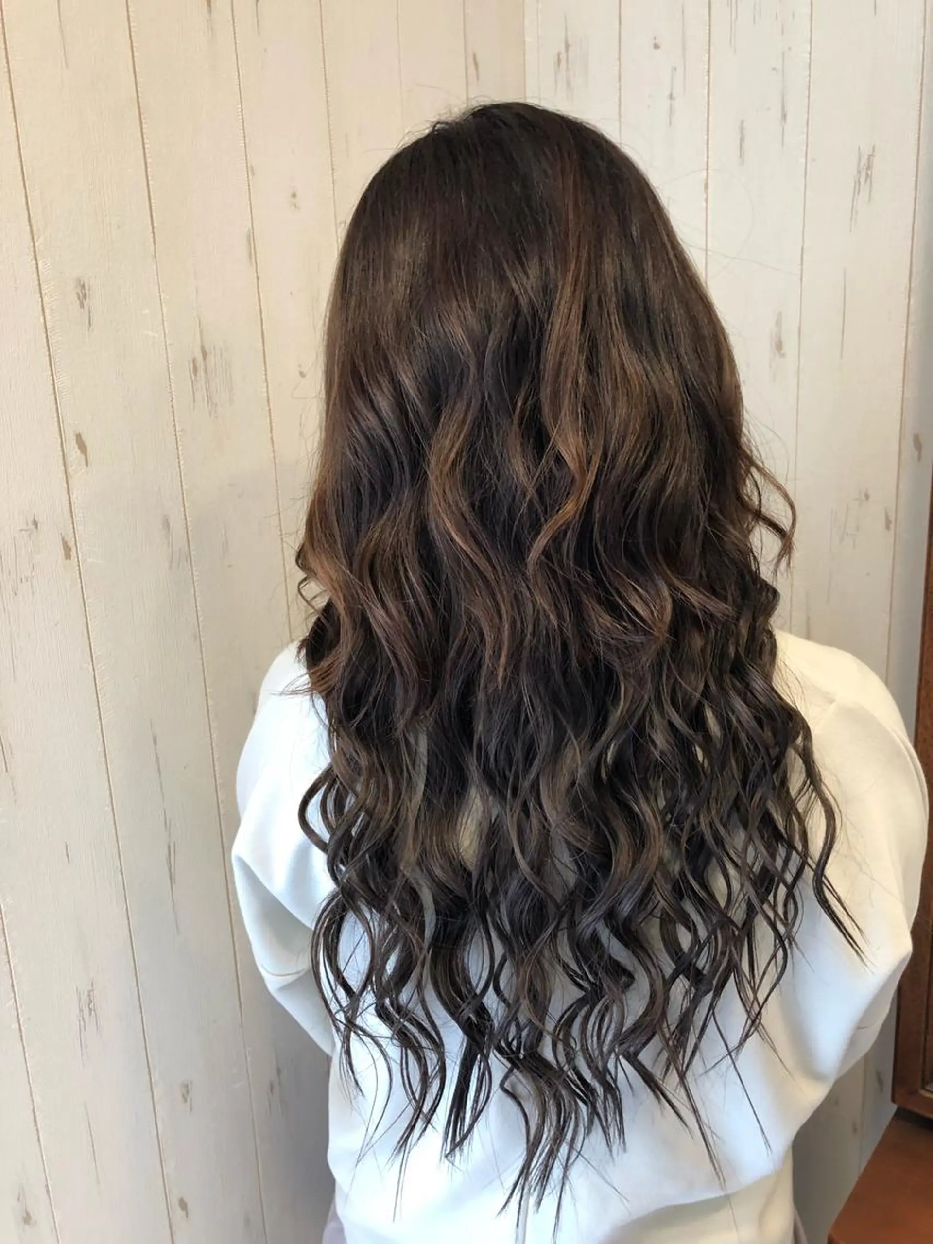 ロング シールエクステ エクステ エクステ LOCO Ko-kiのヘアスタイル