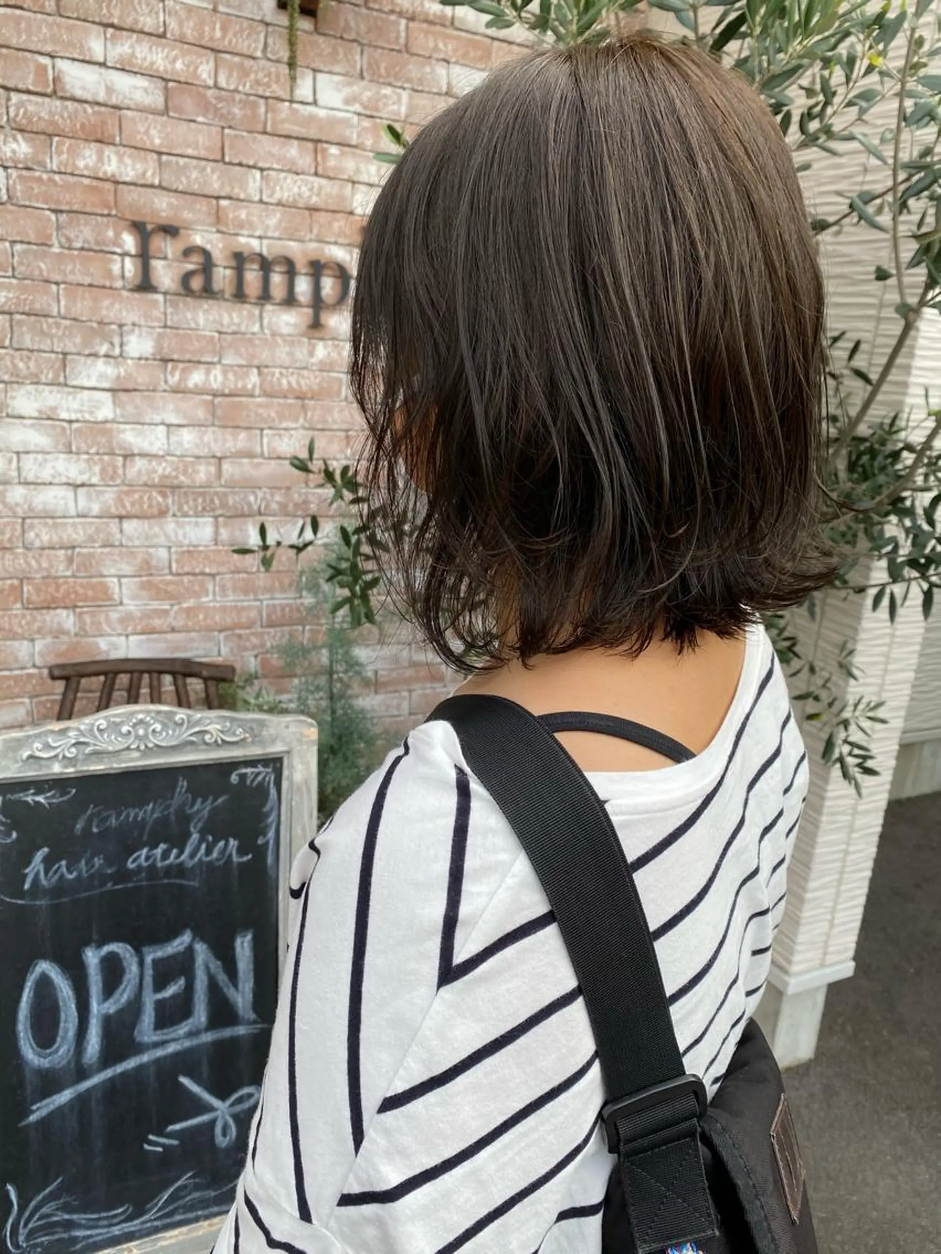 ミディアム カラー オレンジ 【浜松・豊橋】 ニシモトのヘアスタイル