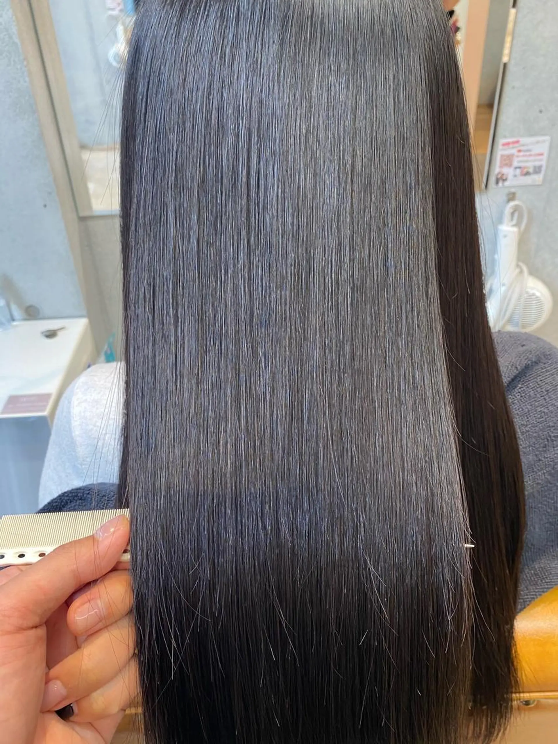 ロング パーマ 縮毛矯正 🍊🍊COコ かぢあおい🍊🍊のヘアスタイル