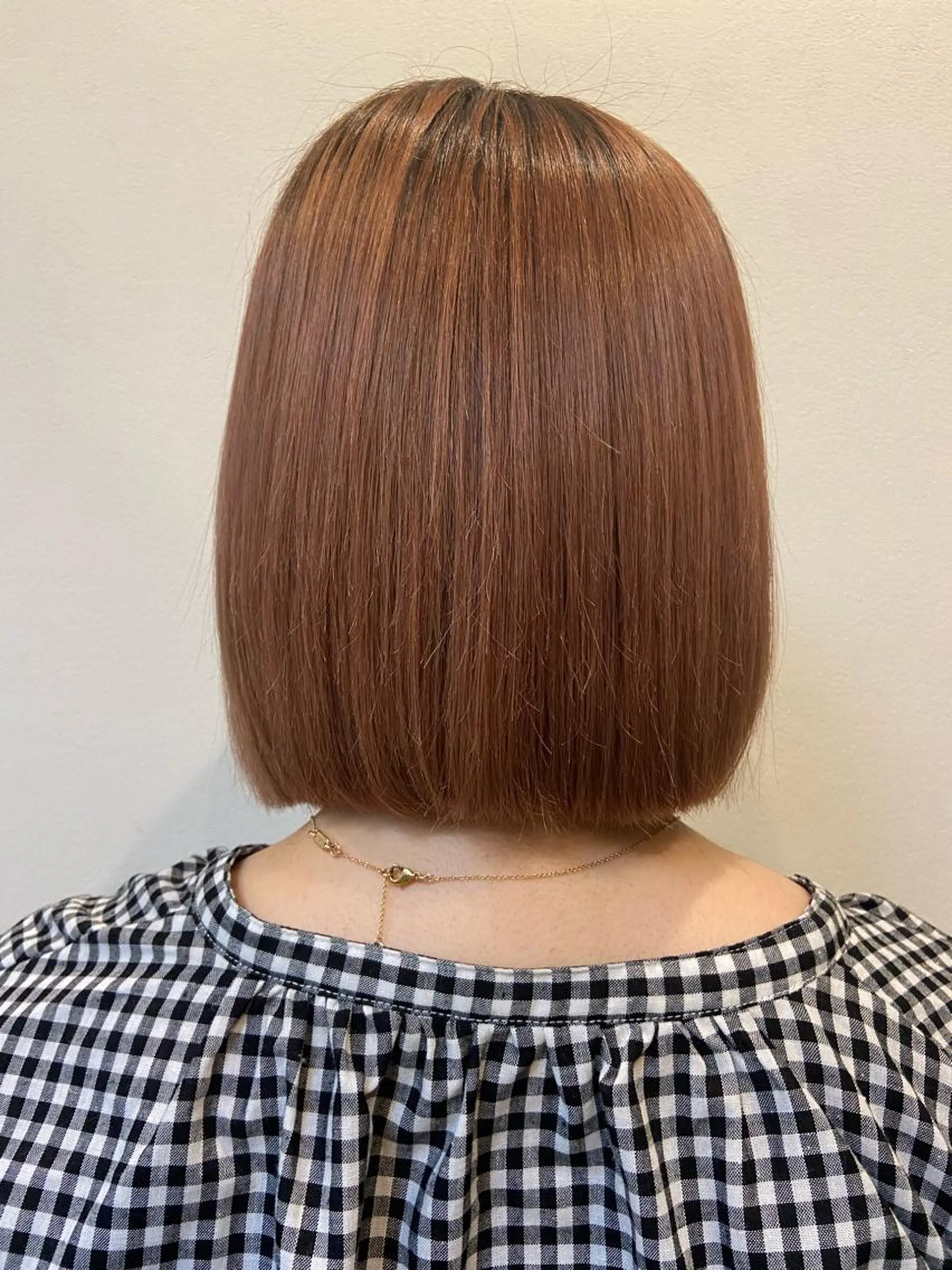 ミディアム 松本 玲菜のヘアスタイル