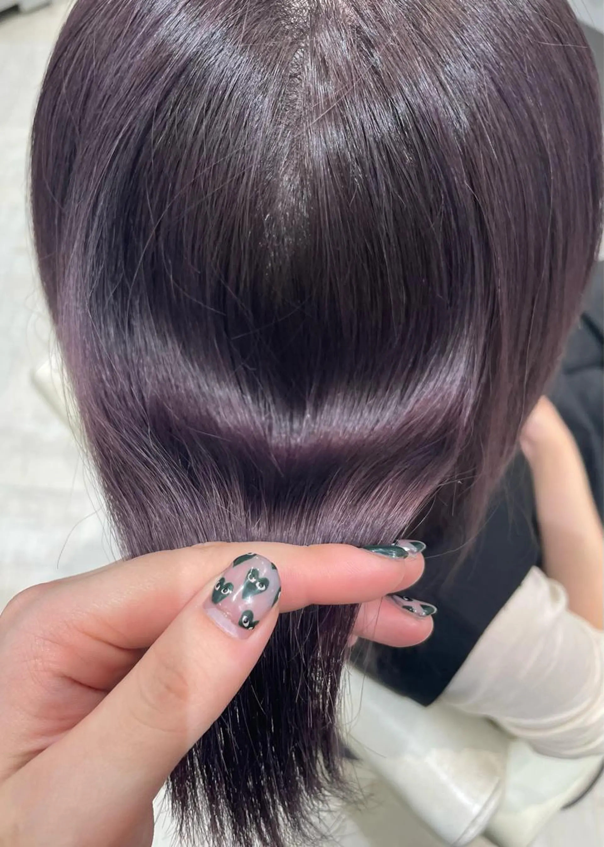 ミディアム カラー ツヤハイトーン/ レイヤー💫mayuのヘアスタイル