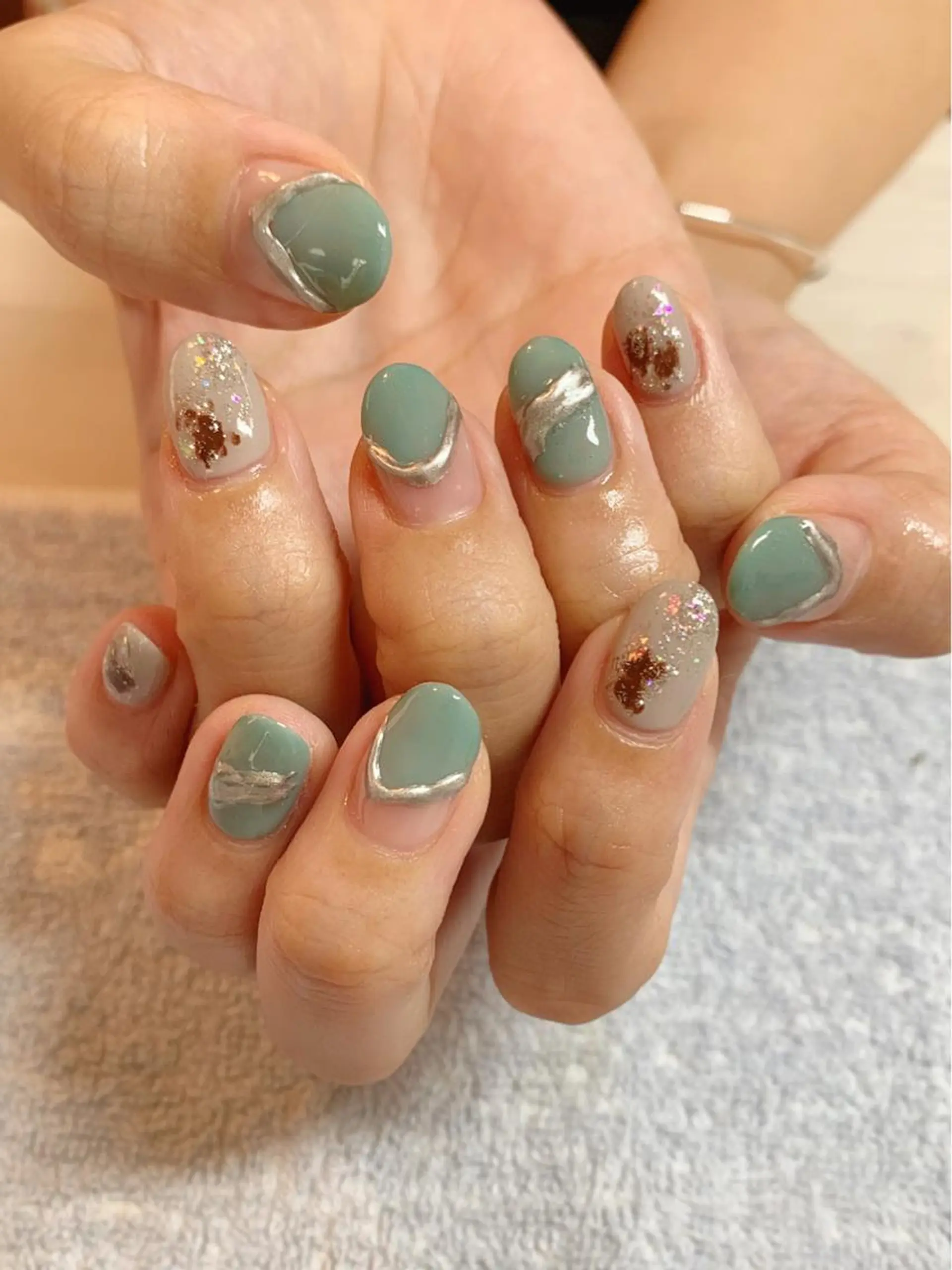 ネイル アンシャンテ所属・enchante 自由が丘のネイルデザイン