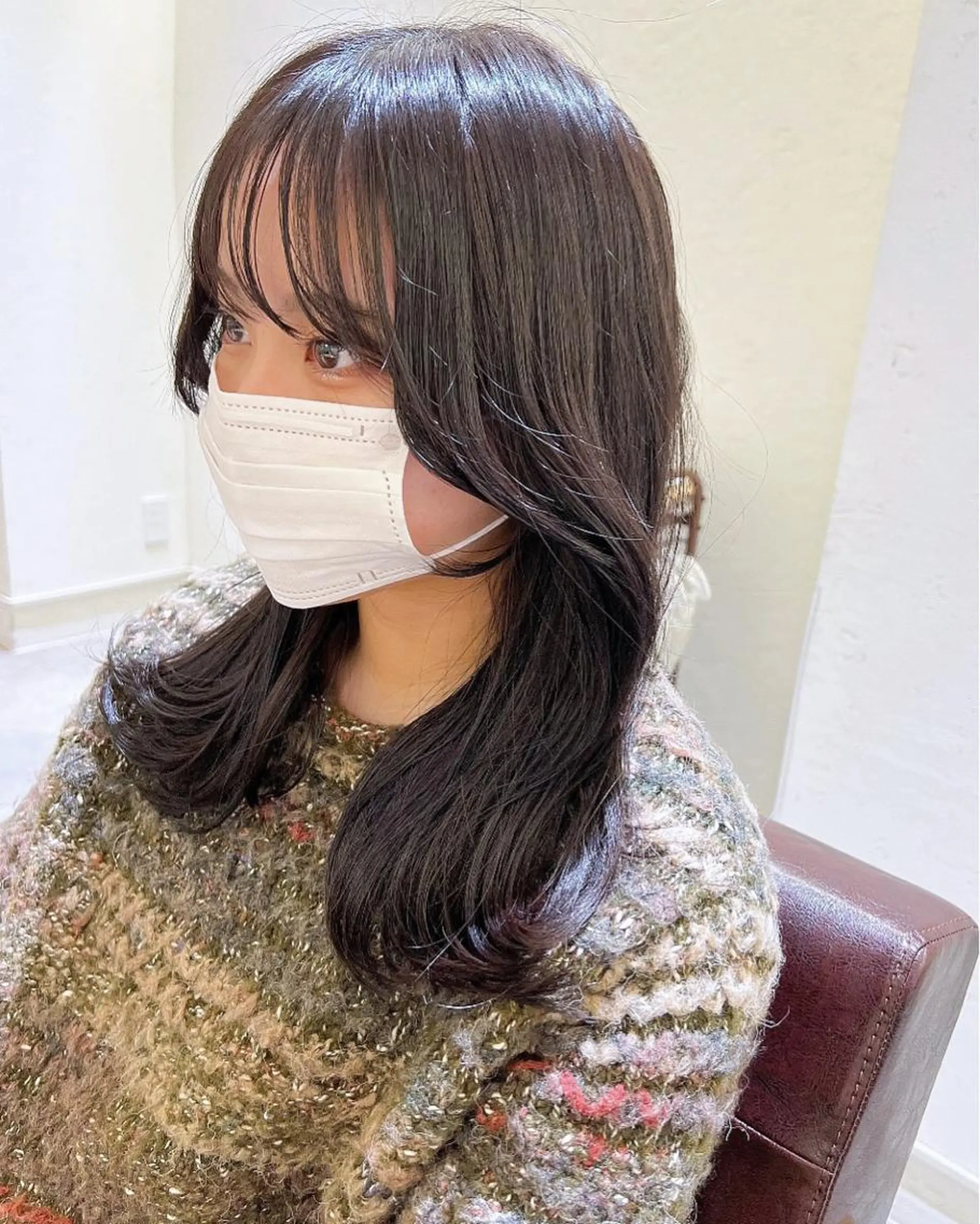 セミロング カラー カット ヘアカラー 韓国ヘア×髪質改善 /yoshikaのヘアスタイル