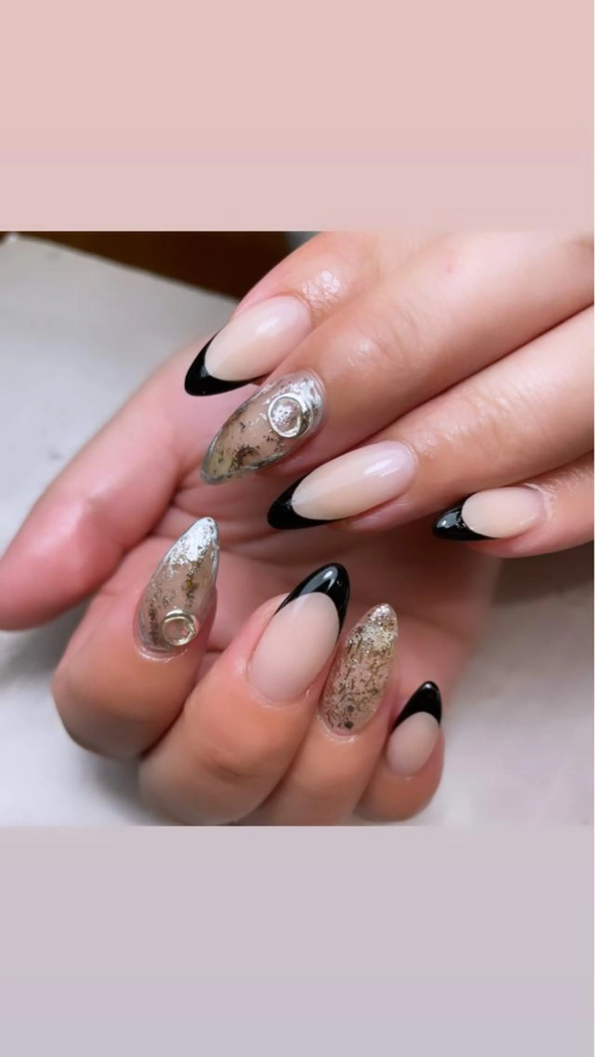 ネイル ラメ(グリッター) ハンドネイル nail&eyelash mate所属・京都/東向日/ ayumiのネイルデザイン