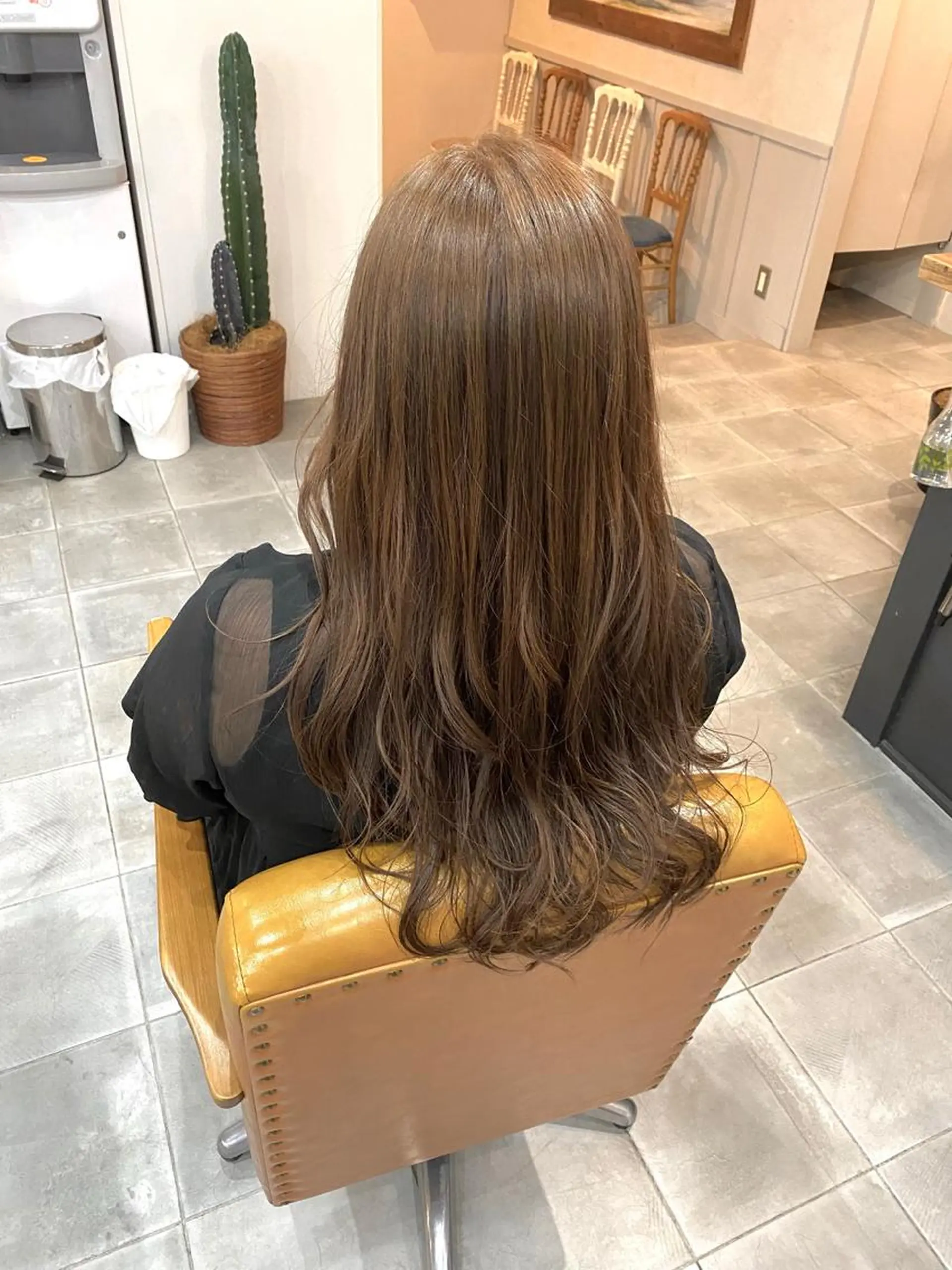 ロング カラー カット ヘアカラー SHIAN立川 及川望のヘアスタイル