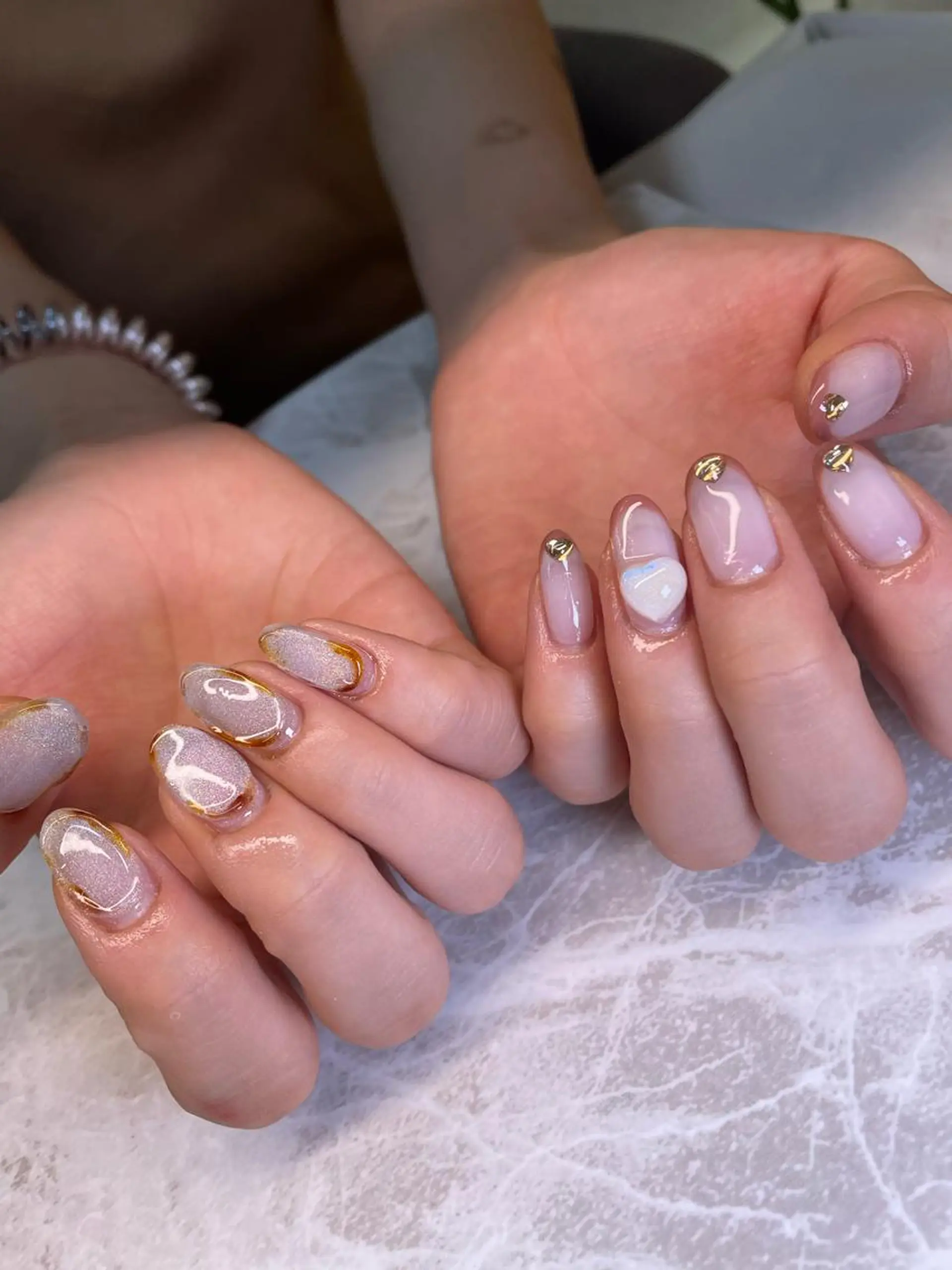 ネイル ハンドネイル YOUTH nails waxing所属・YOUTH natsumiのネイルデザイン