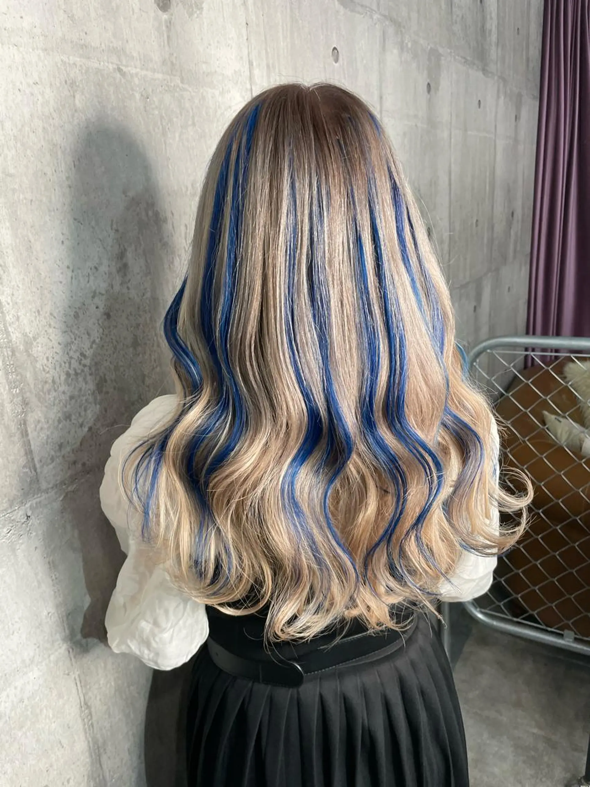 ロング カラー シールエクステ ブリーチ エクステ トリートメント エクステ SHURI❤️‍🔥 中/韓mix ♡のヘアスタイル