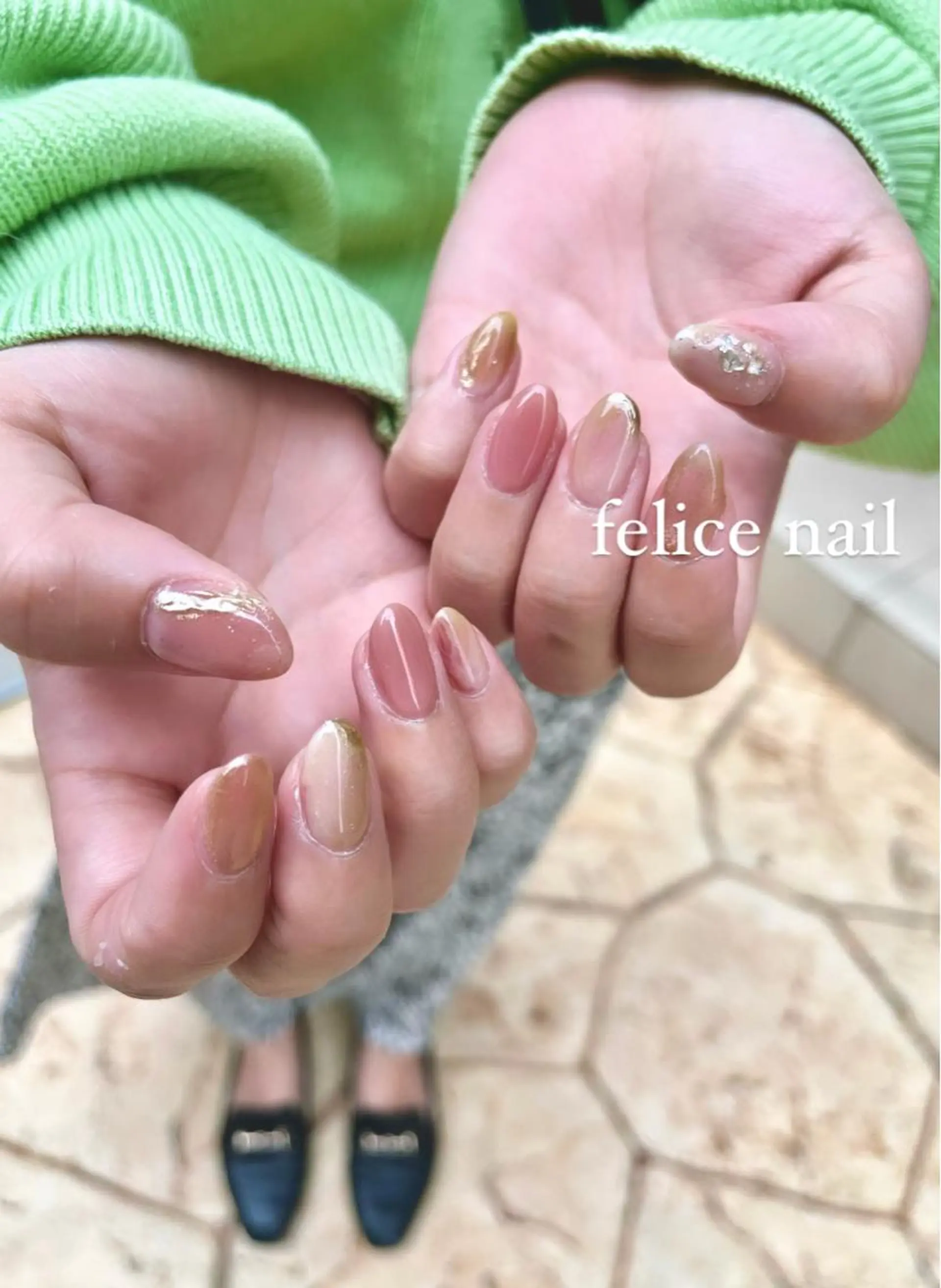 ネイル 春ネイル felice nailのネイルデザイン