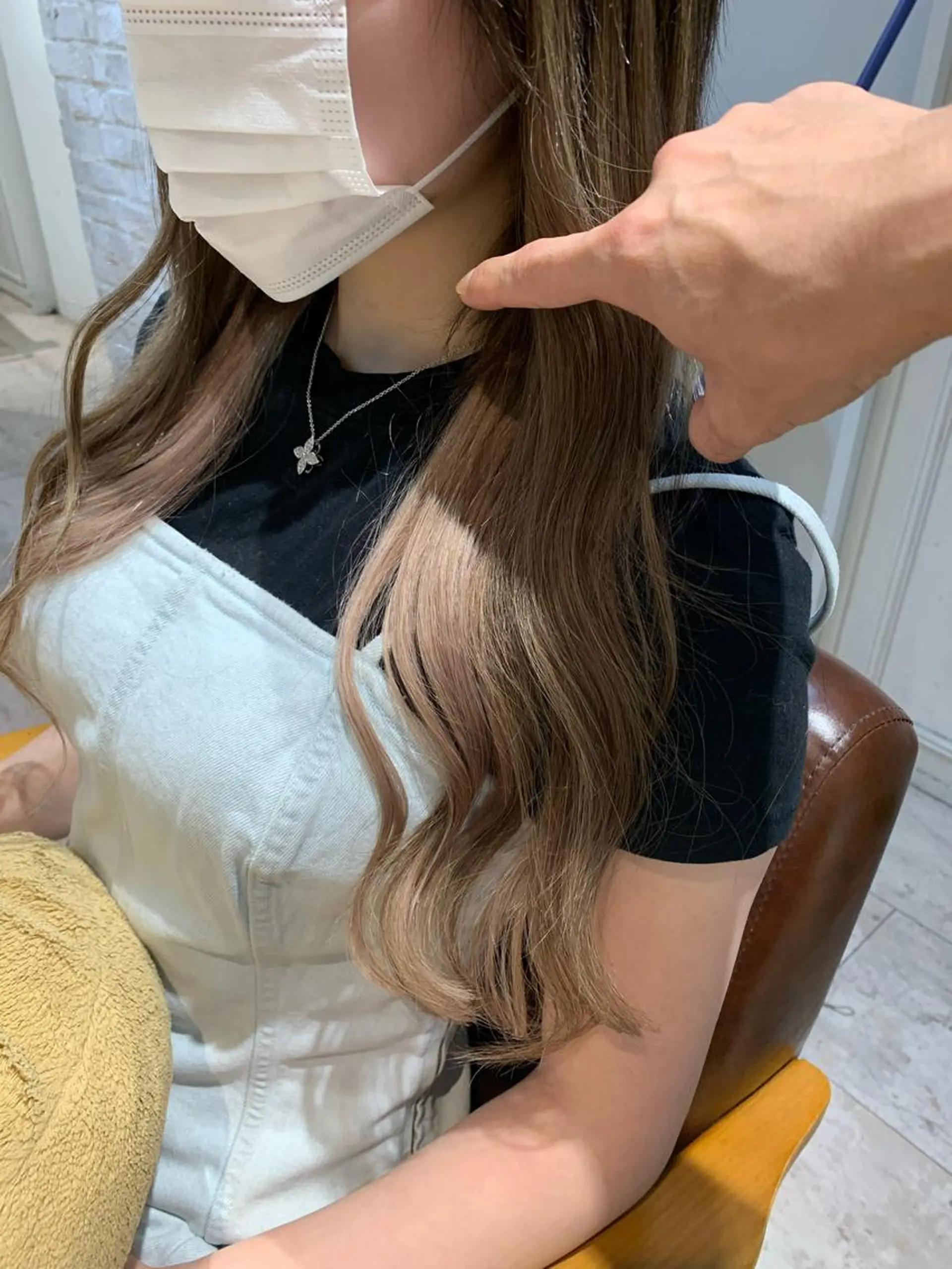 ショート カラー ヘアカラー エクステ ヘアセット エクステ/プル エクステKOICHIのヘアスタイル