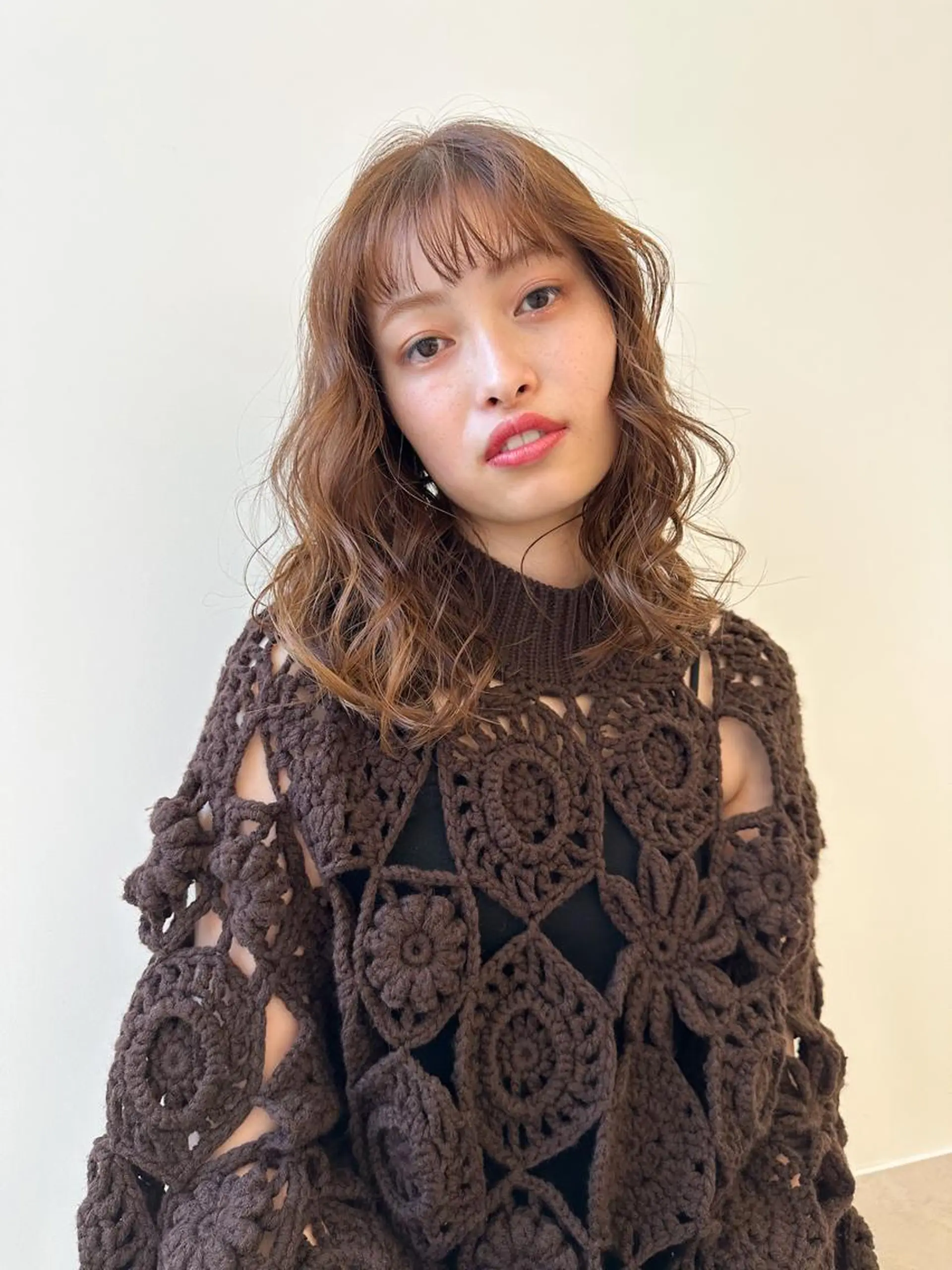 ミディアム カラー 🌼透明感艶カラー オリーブ🌼河村咲のヘアスタイル