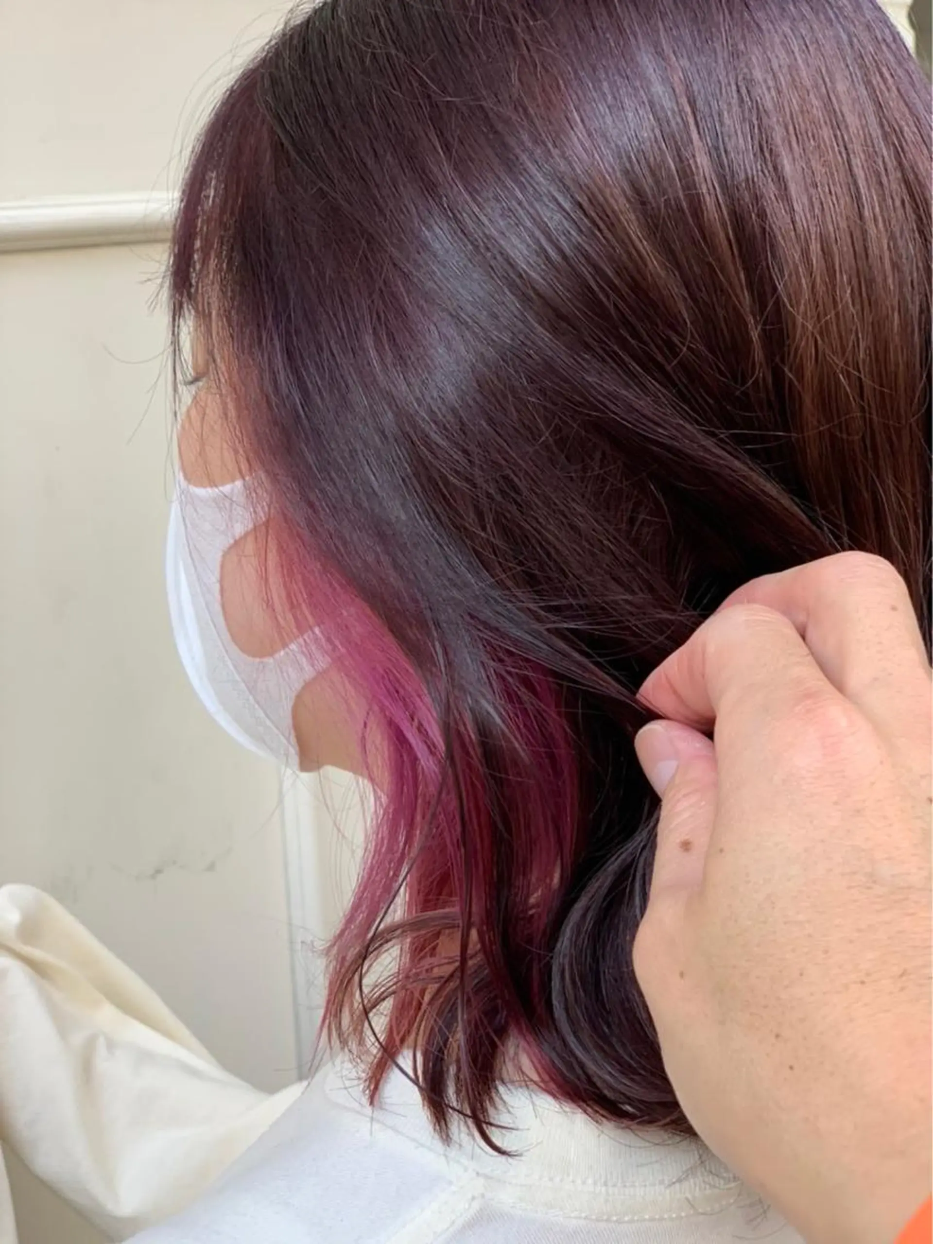 ミディアム カラー 💈Blanco💈 カラー&ケア🌈のヘアスタイル