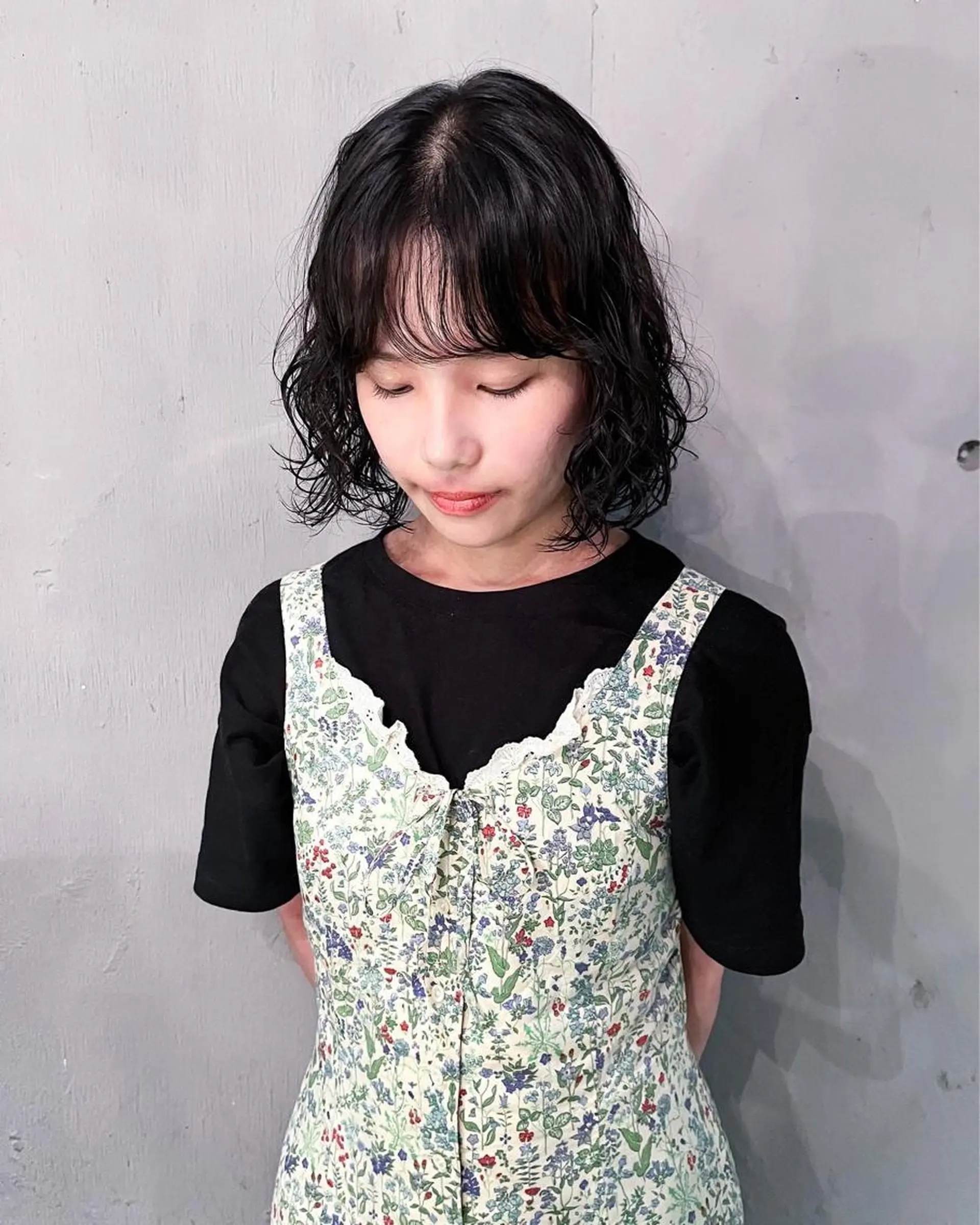 ショート パーマ ボブ ニュアンスパーマ 原宿パーマ kazuのヘアスタイル